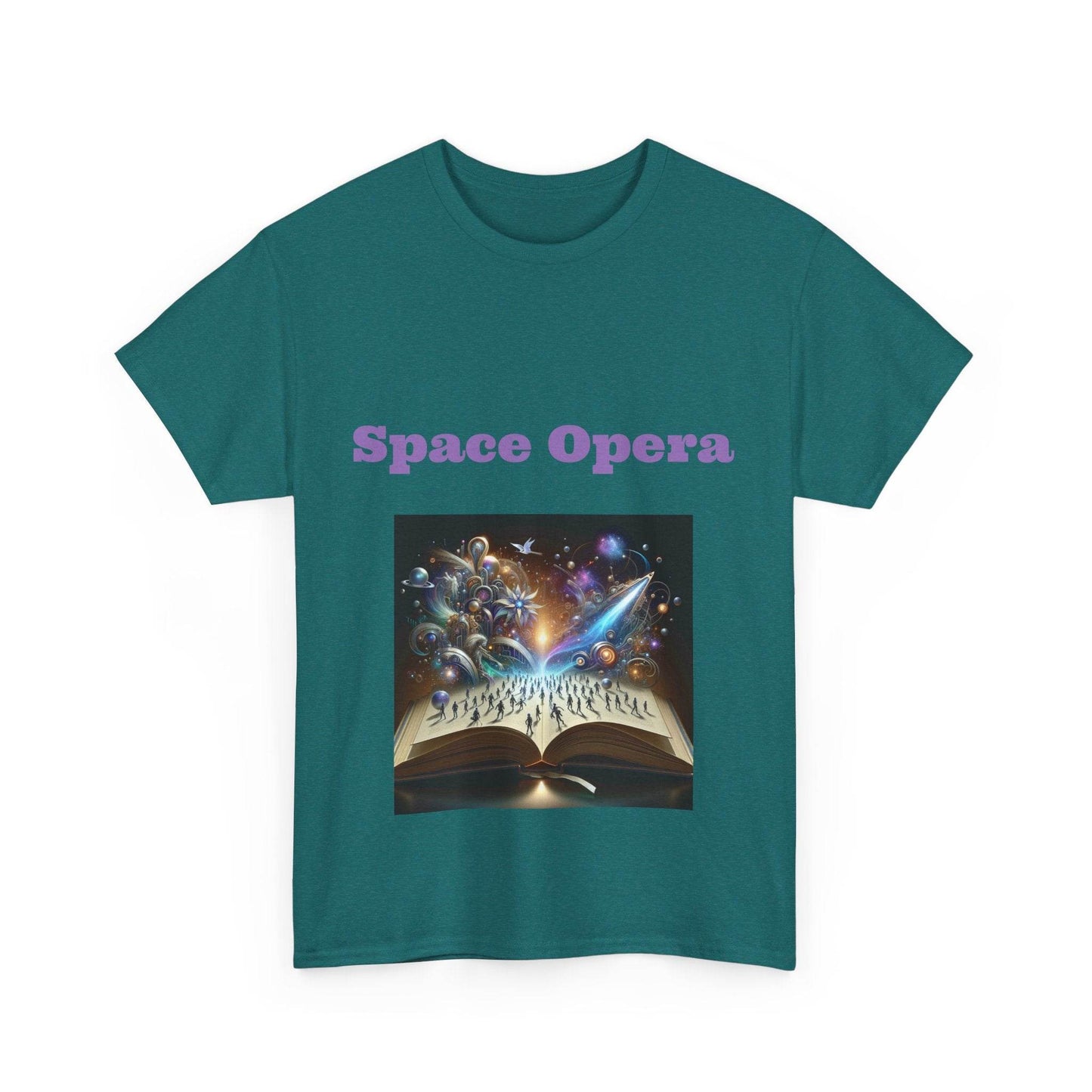 Space Opera - Unisex Heavy Cotton Tee - Sci-Fi Books - The Dreamer's Bookshop.