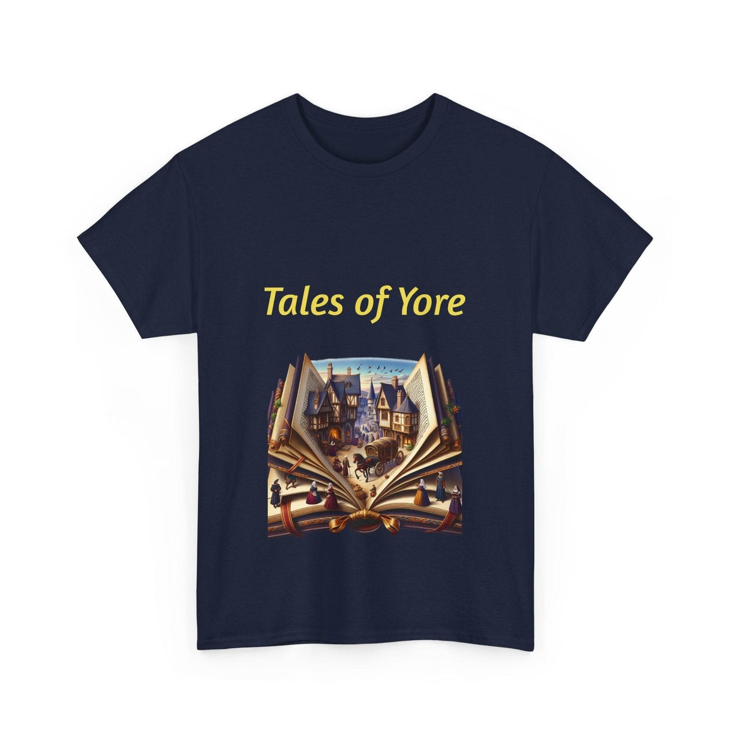 Tales of Yore - Unisex Heavy Cotton Tee - Historical Books - The Dreamer's Bookshop.
