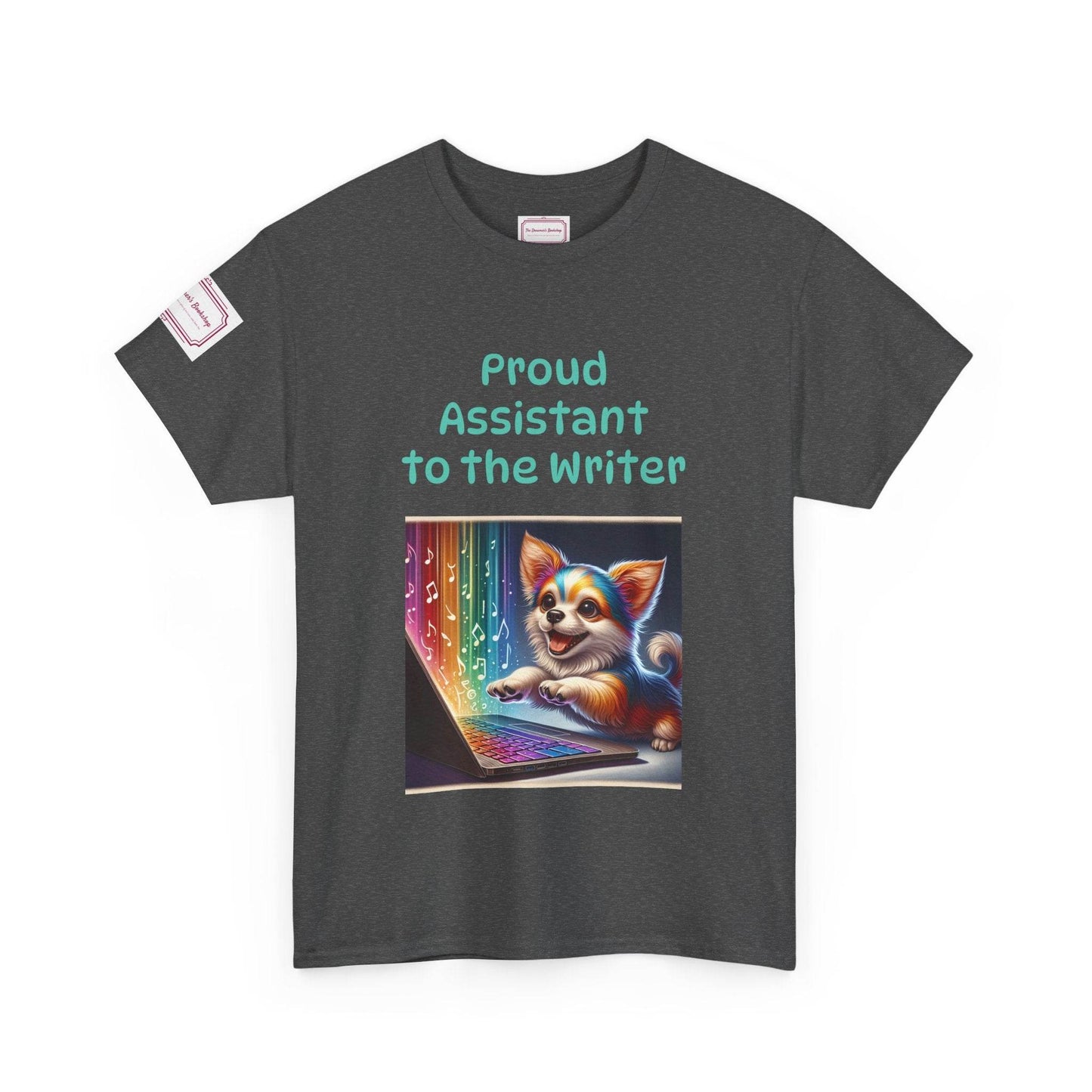 Writer Assistant - Unisex Heavy Cotton Tee - Perfect for Book Lovers - The Dreamer's Bookshop.
