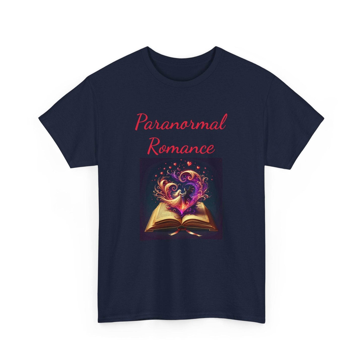 Fiction - Graphic Tee - Unisex Heavy Cotton T-Shirt Paranormal Romance - The Dreamer's Bookshop.