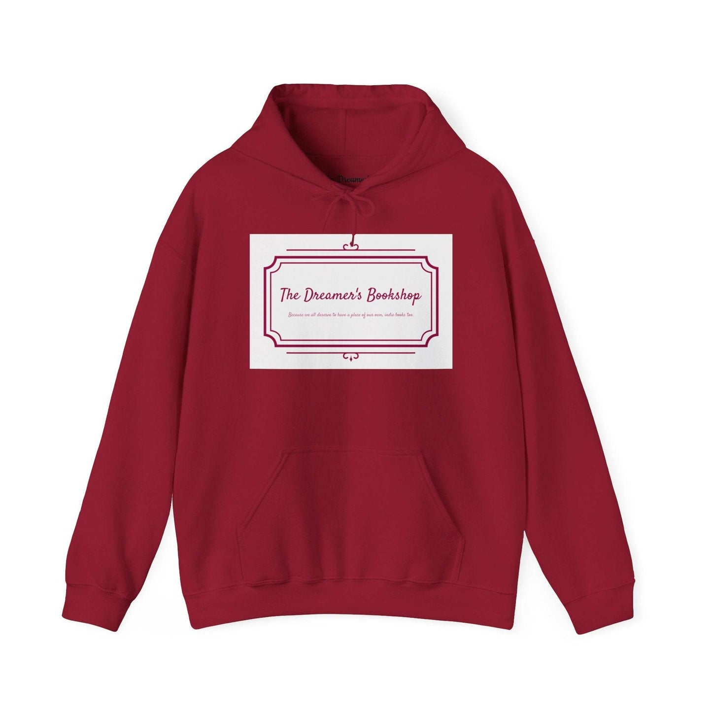 The Dreamer's Bookshop Unisex Hooded Sweatshirt - Cozy Literary Apparel - The Dreamer's Bookshop.
