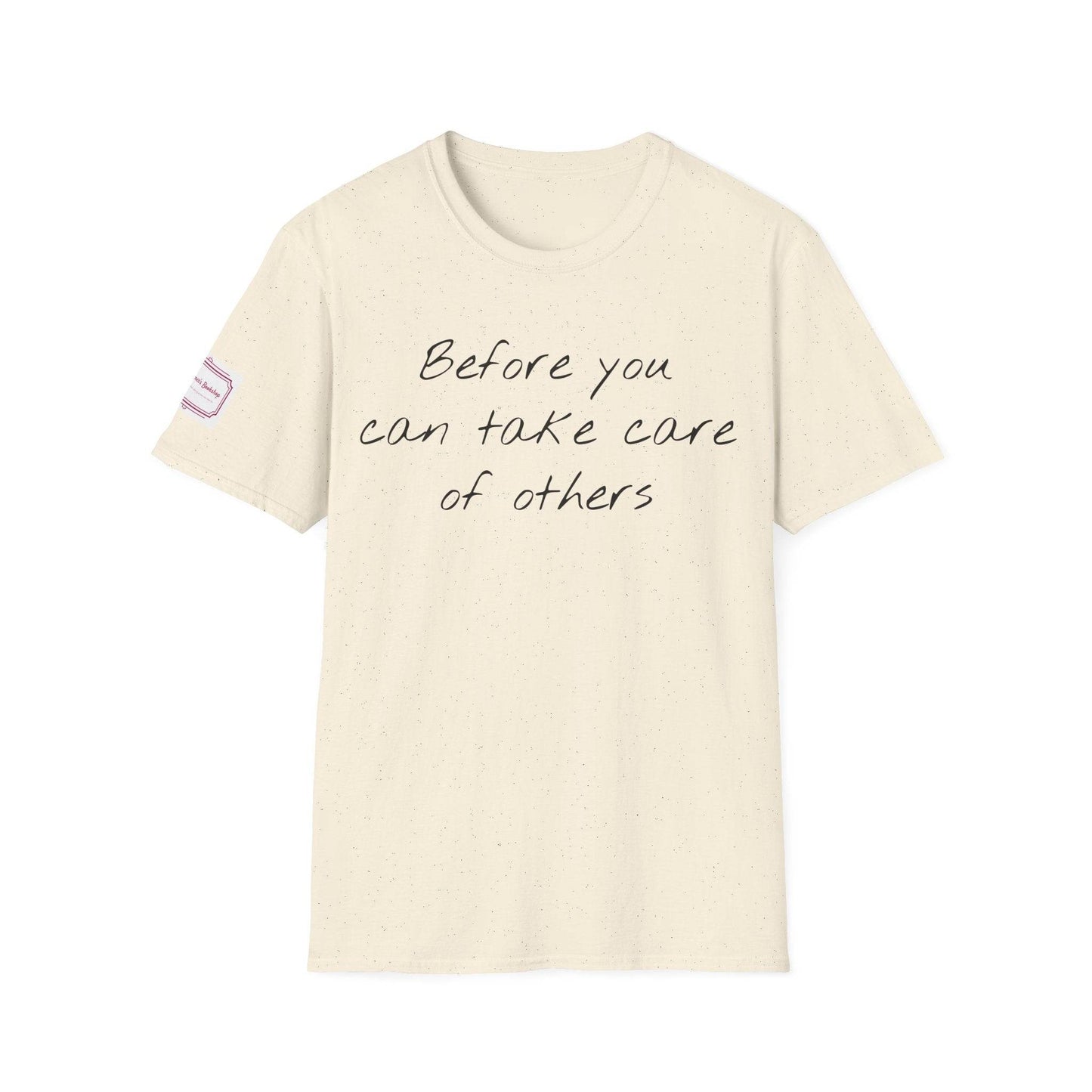 Unisex Softstyle T-Shirt - Take Care Design for Book Lovers - The Dreamer's Bookshop.