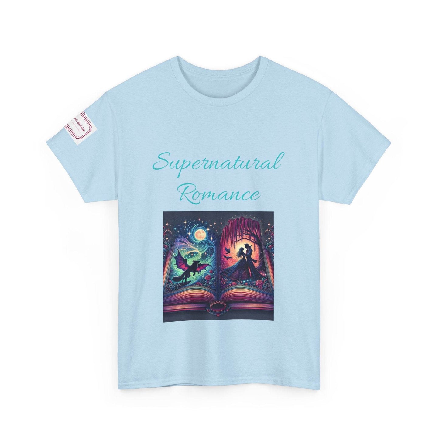 Fantasy - Graphic Unisex Heavy Cotton Tee - Supernatural Romance - The Dreamer's Bookshop.