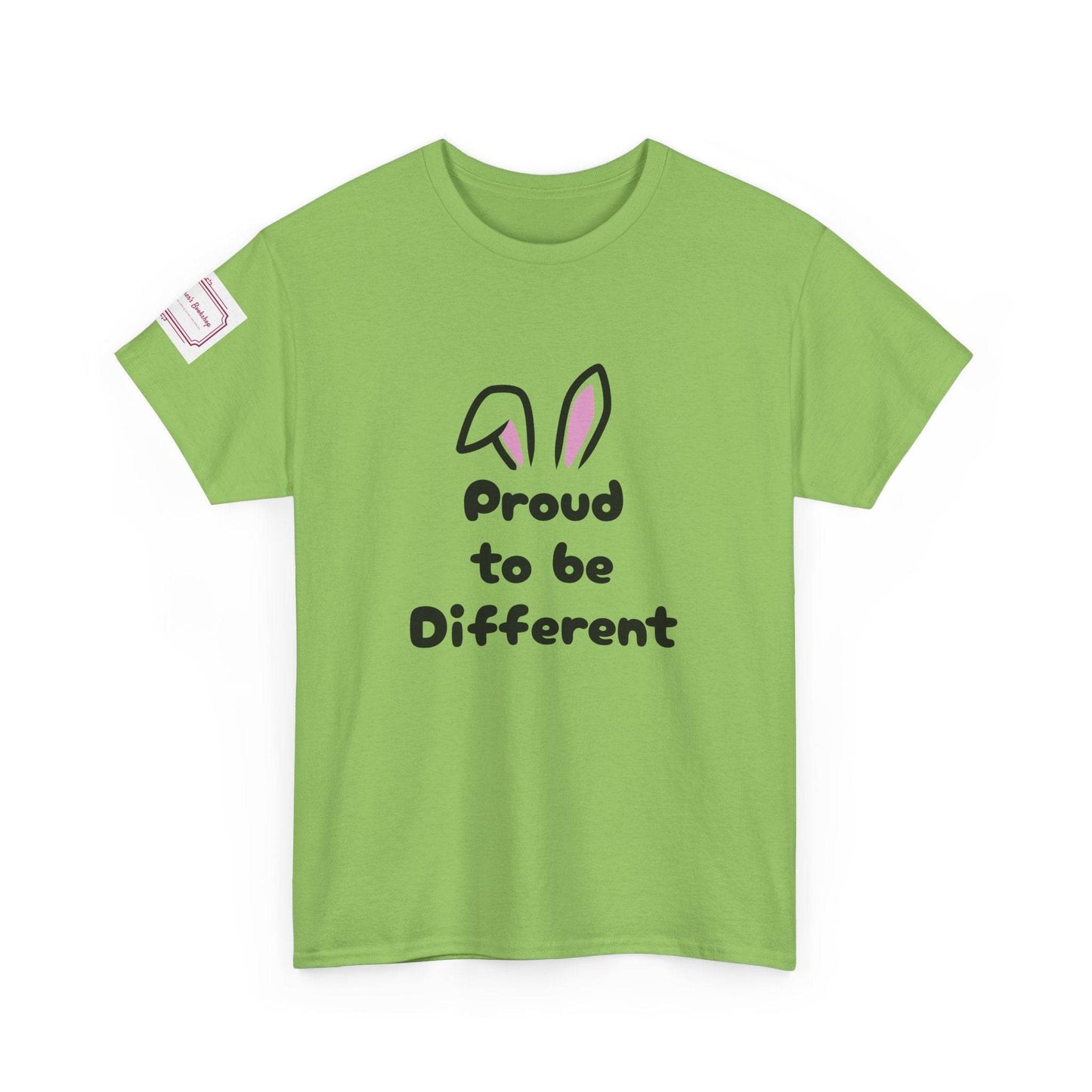 Proud to Be Different Unisex Heavy Cotton Tee – Celebrate Uniqueness - The Dreamer's Bookshop.