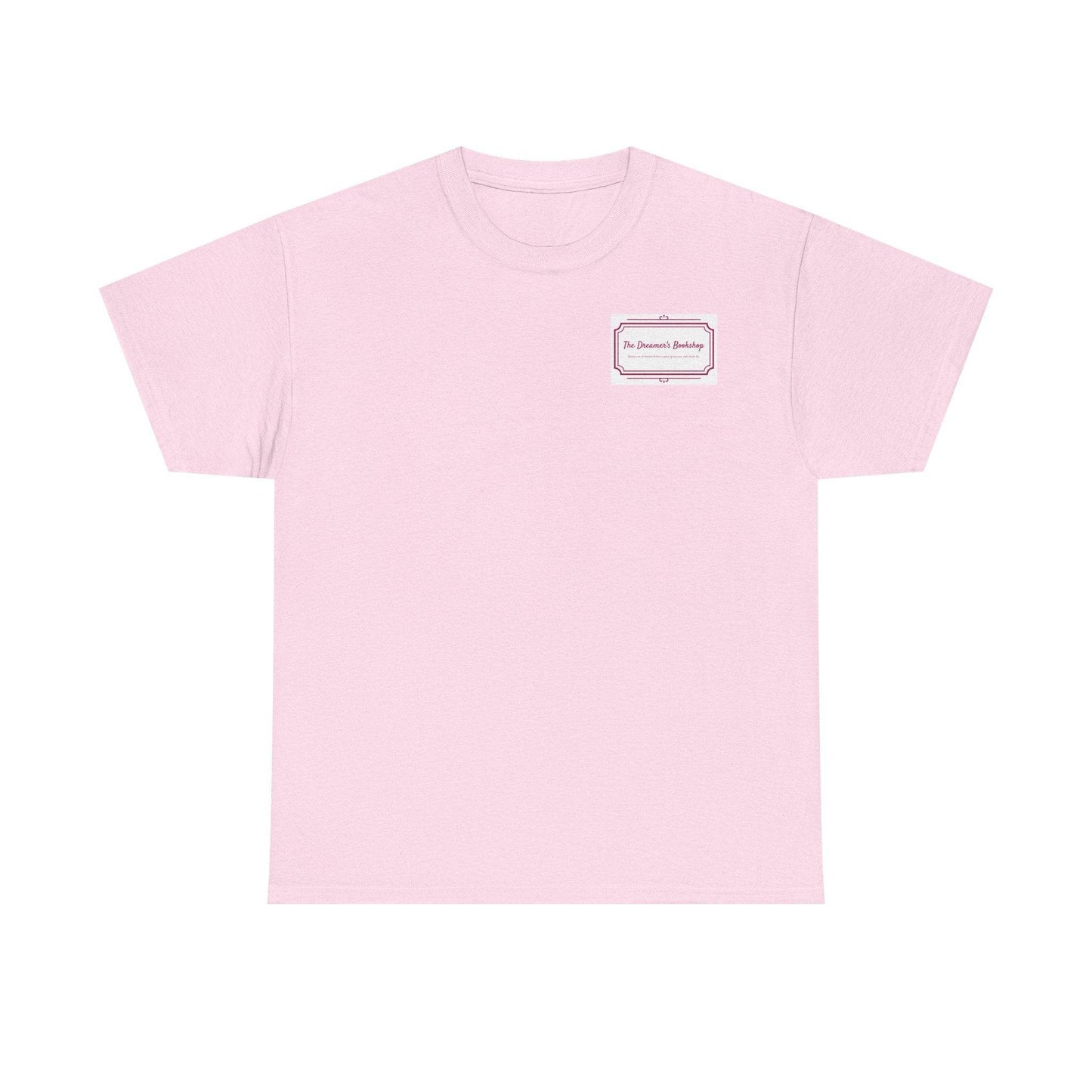 Personalized Unisex Heavy Cotton Tee - Perfect for Casual Days & Gifts - The Dreamer's Bookshop.