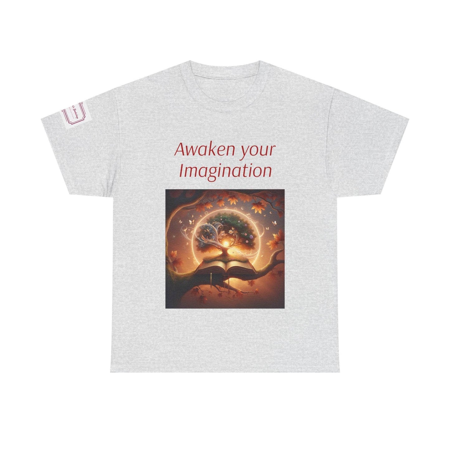 Unisex Imagination Tee - Awaken Your Creativity - Perfect Gift for Book Lovers - The Dreamer's Bookshop.