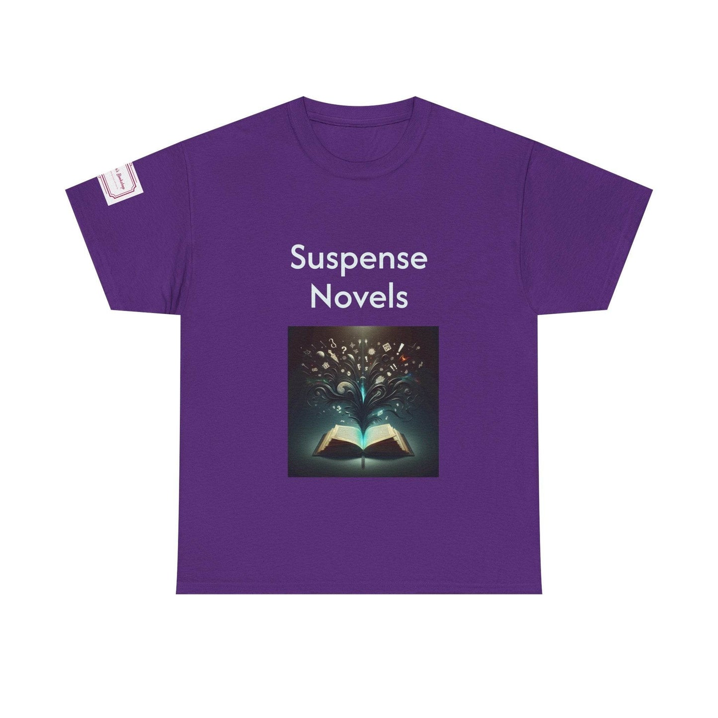 Fiction - Graphic Unisex Heavy Cotton Tee - Suspense Novels - The Dreamer's Bookshop.