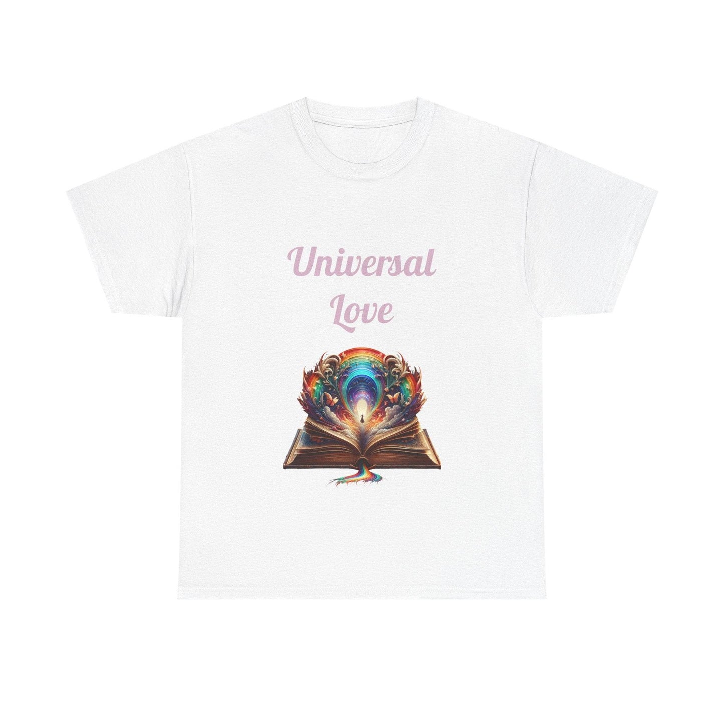 Universal Love - Unisex Heavy Cotton Tee - Queer Romance Books - The Dreamer's Bookshop.