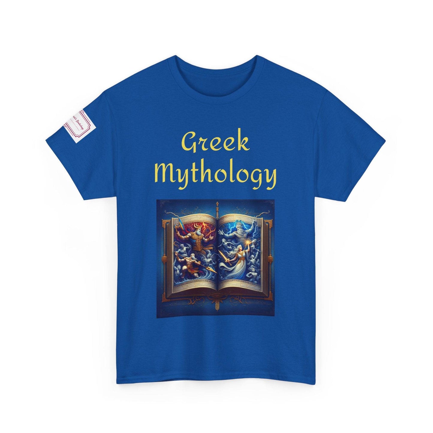 History - Graphic Unisex Heavy Cotton Tee - Greek Mythology - The Dreamer's Bookshop.