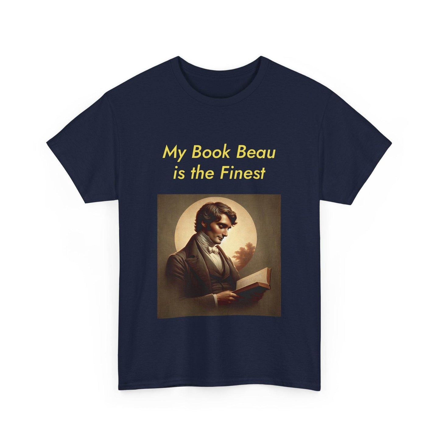 My Book Beau Unisex Heavy Cotton Tee - Perfect for Literature Lovers - The Dreamer's Bookshop.
