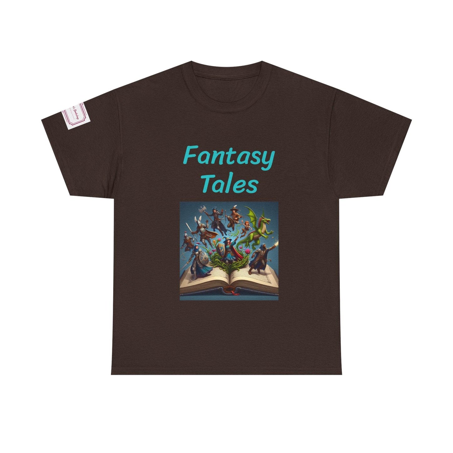 Magic - Graphic Unisex Heavy Cotton Tee - Fantasy Tales - The Dreamer's Bookshop.