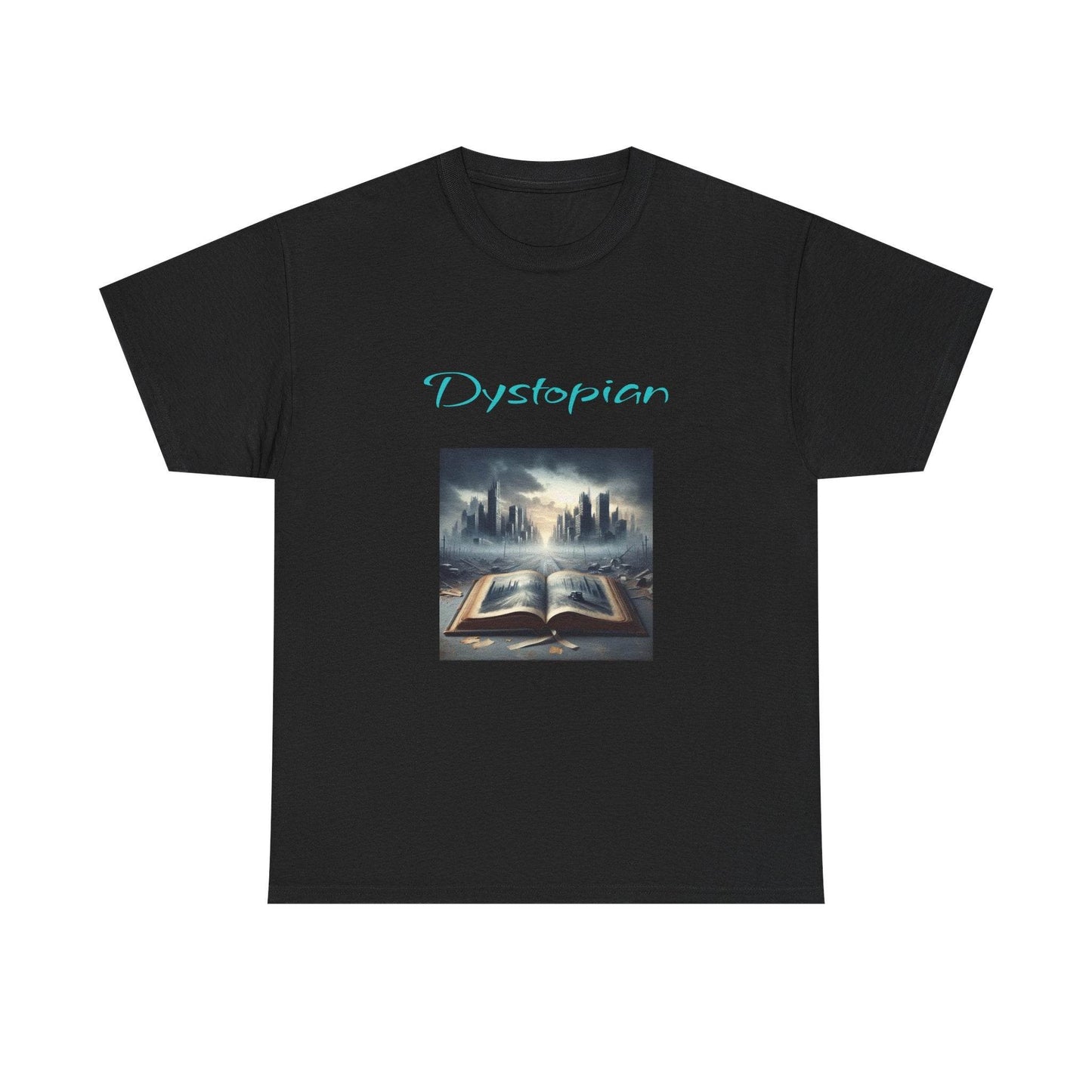 Fiction - Graphic Tee - Unisex Heavy Cotton T-Shirt Dystopian Books - The Dreamer's Bookshop.