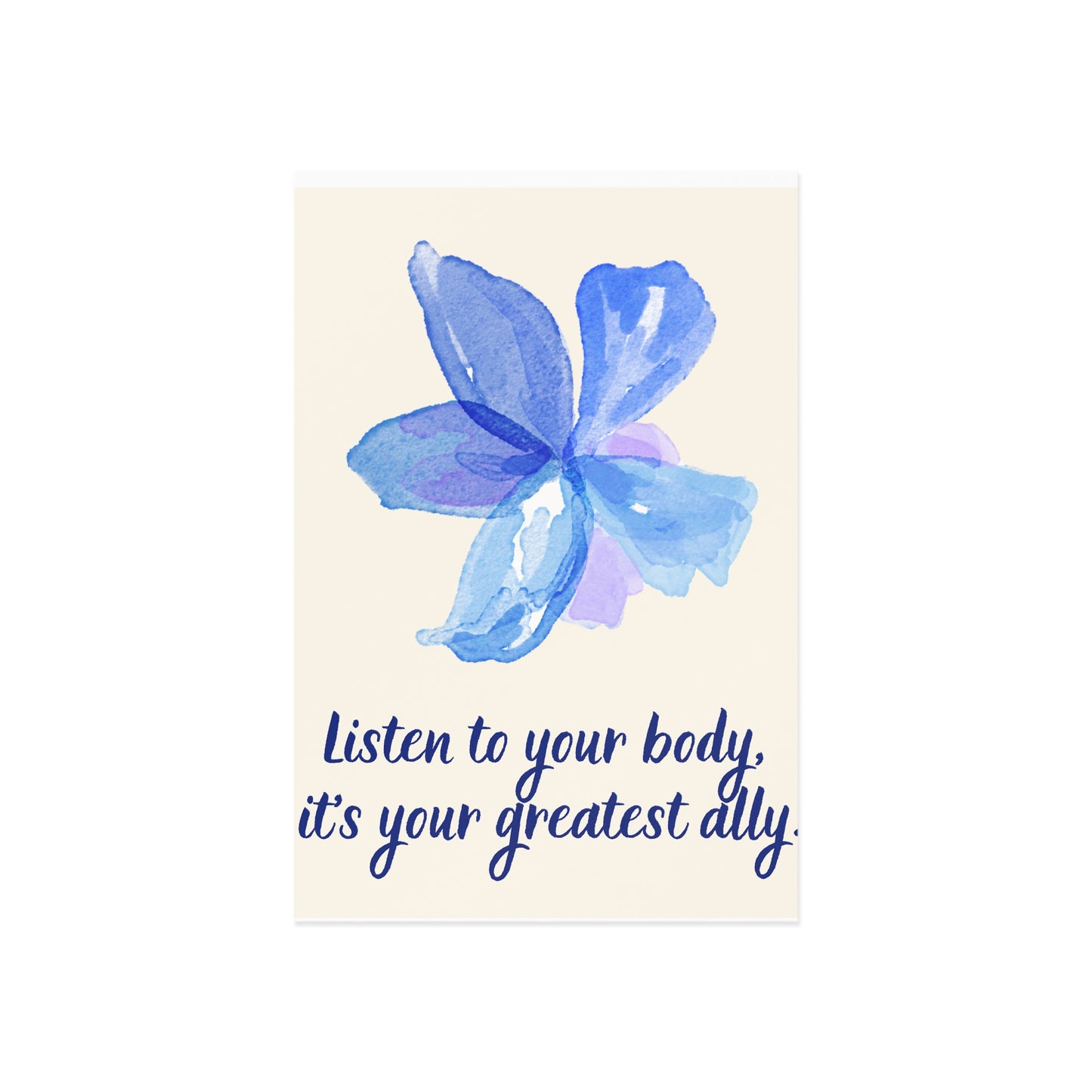 The Dreamer's Bookshop - Love Yourself Card "Listen" - The Dreamer's Bookshop.