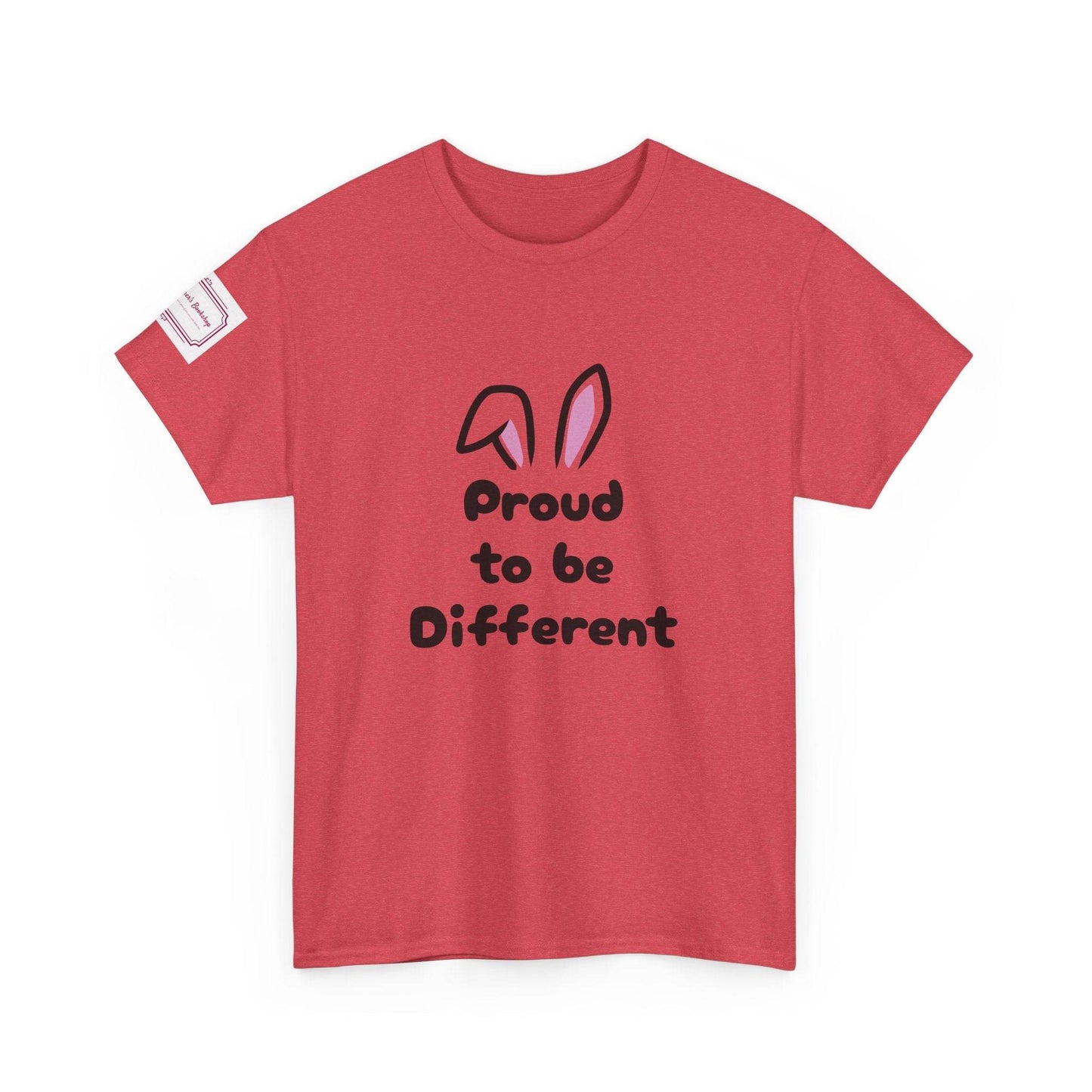 Proud to Be Different Unisex Heavy Cotton Tee – Celebrate Uniqueness - The Dreamer's Bookshop.