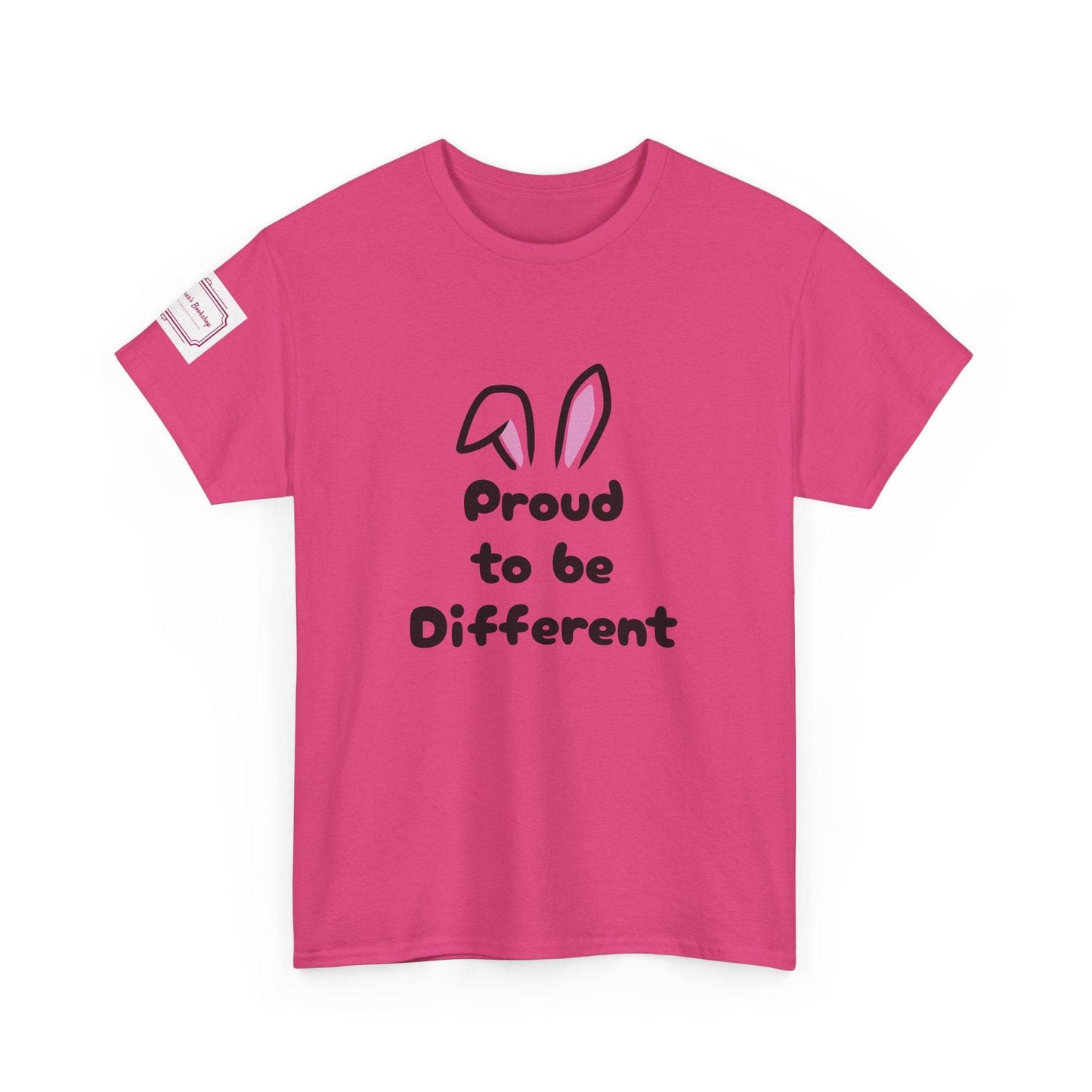 Proud to Be Different Unisex Heavy Cotton Tee – Celebrate Uniqueness - The Dreamer's Bookshop.