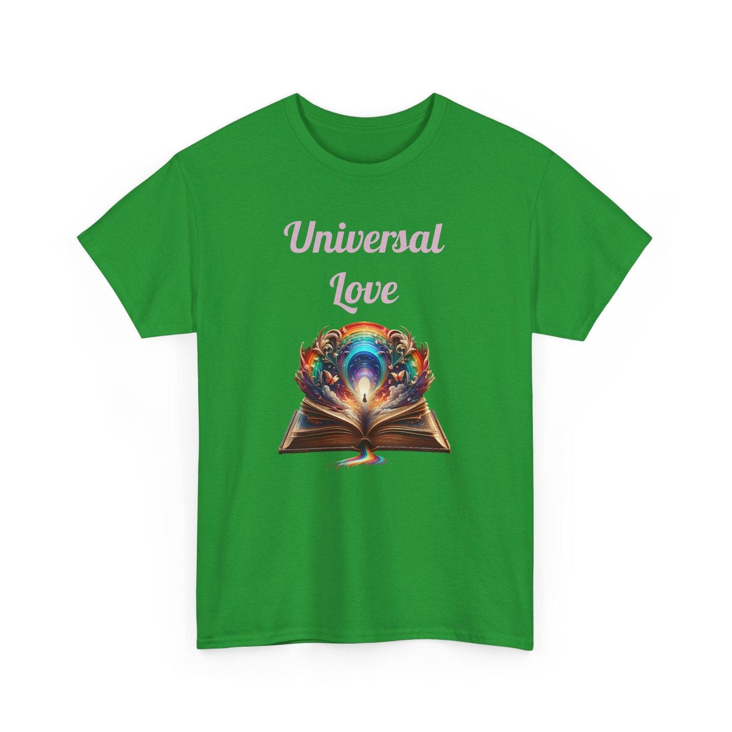 Universal Love - Graphic Tee - Unisex Heavy Cotton T-Shirt Queer Romance Books - The Dreamer's Bookshop.