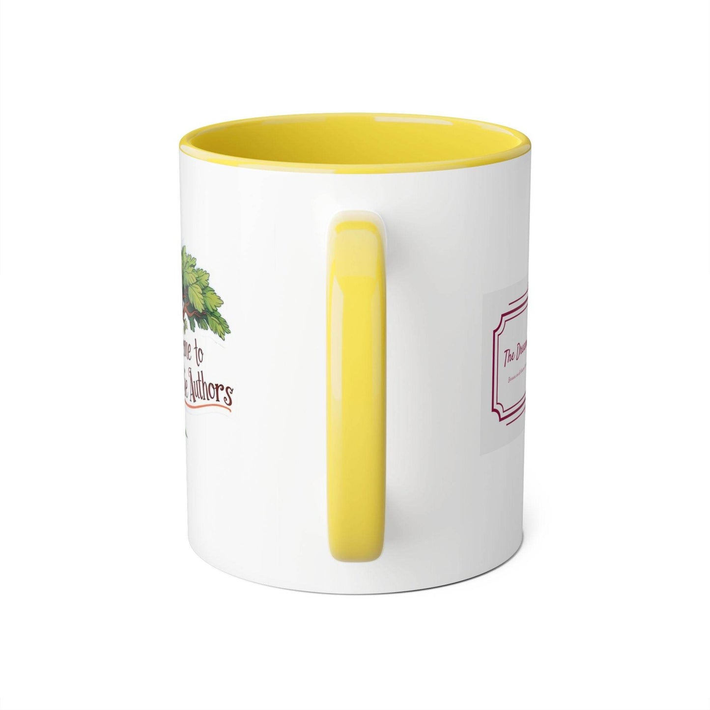 Dreamer's Bookshop Accent Mug - 11oz Coffee Cup for Readers & Book Lovers - The Dreamer's Bookshop.