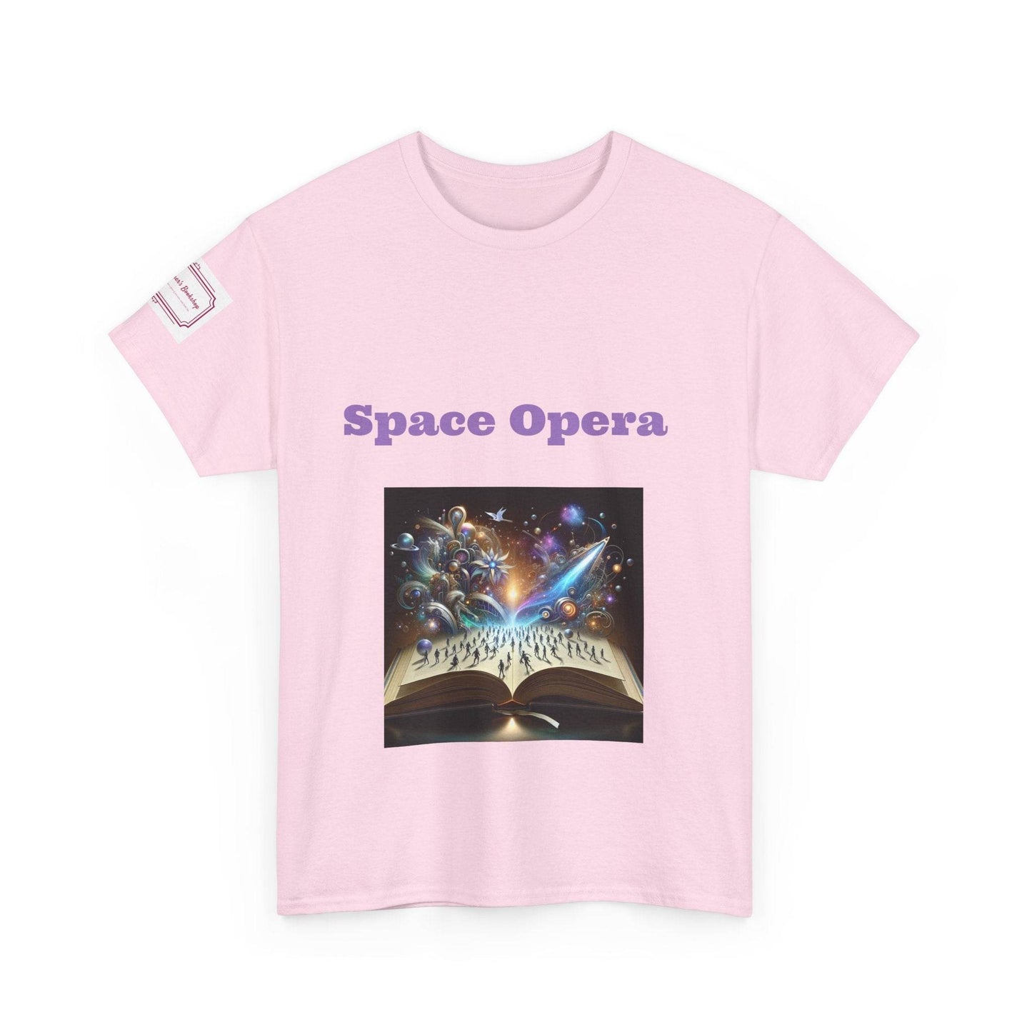 Space Opera - Unisex Heavy Cotton Tee - Sci-Fi Books - The Dreamer's Bookshop.