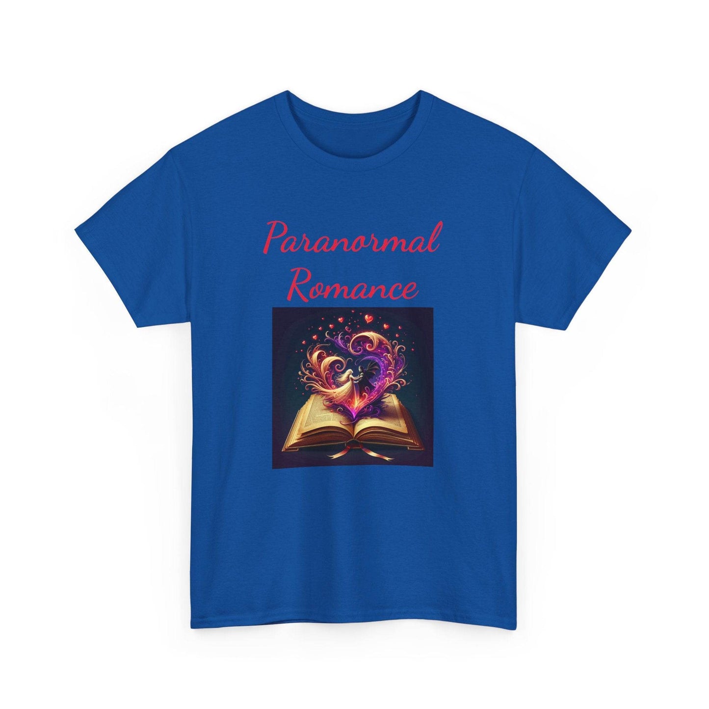 Fiction - Graphic Tee - Unisex Heavy Cotton T-Shirt Paranormal Romance - The Dreamer's Bookshop.