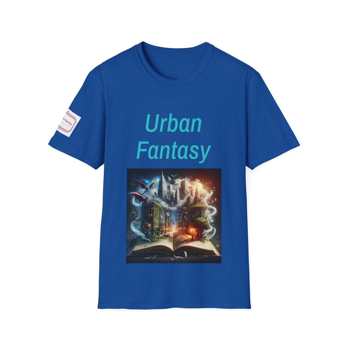 Urban Fantasy Unisex Softstyle T-Shirt - Magical Art Tee for Dreamers - The Dreamer's Bookshop.