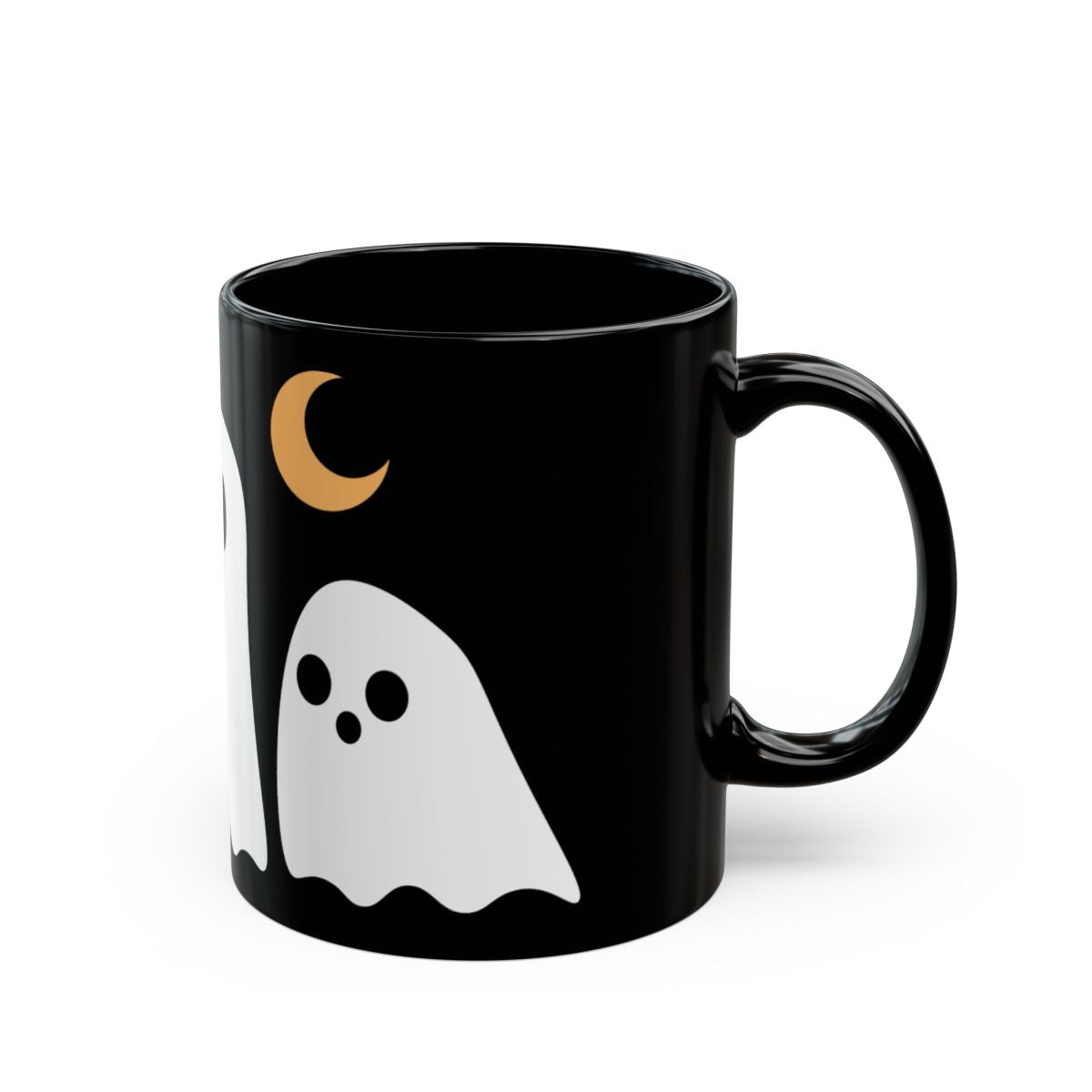 Spooky Black Mug - Halloween - 11oz & 15oz Coffee Cups