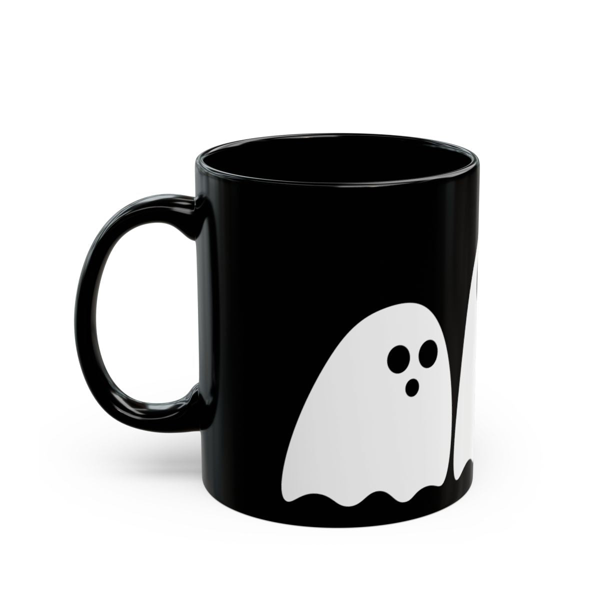 Spooky Black Mug - Halloween - 11oz & 15oz Coffee Cups