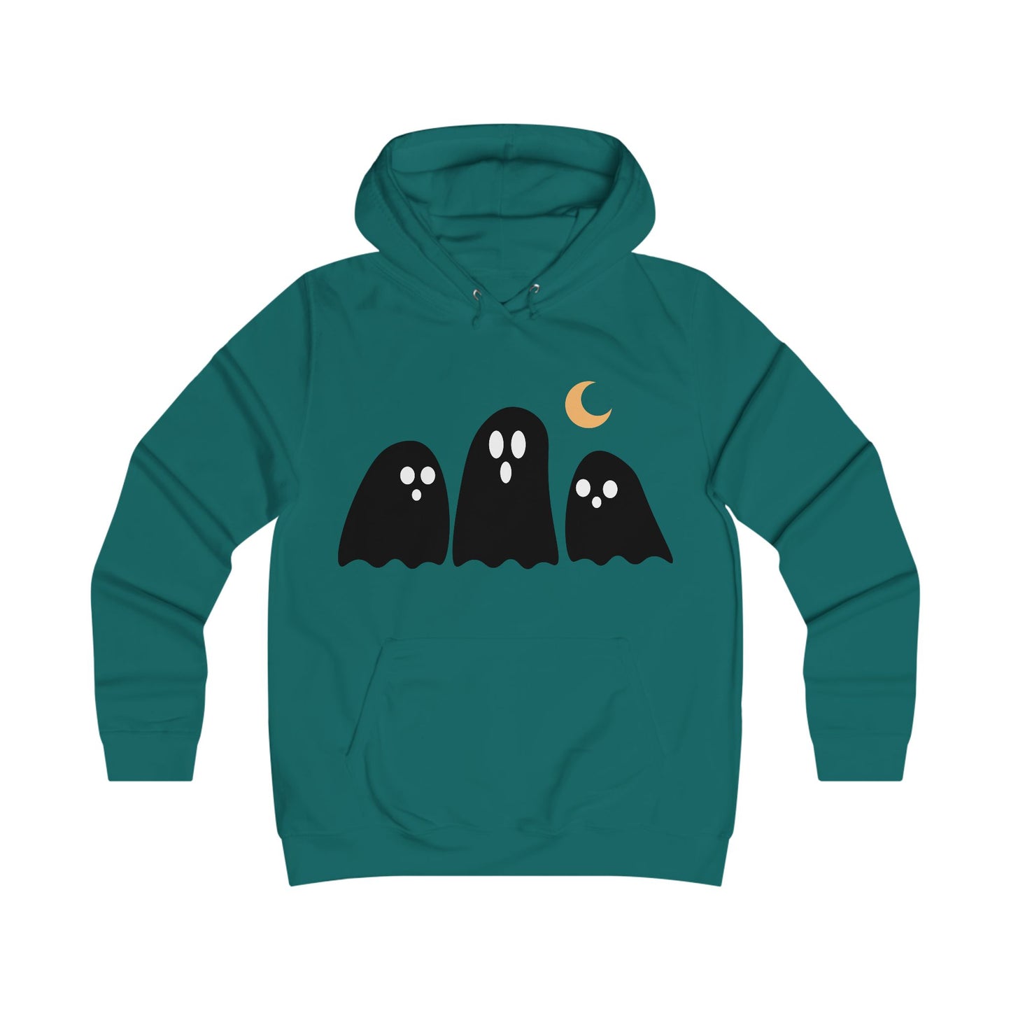 College Spooky Hoodie for Halloween Sweatshirt, Cozy Gift for Readers