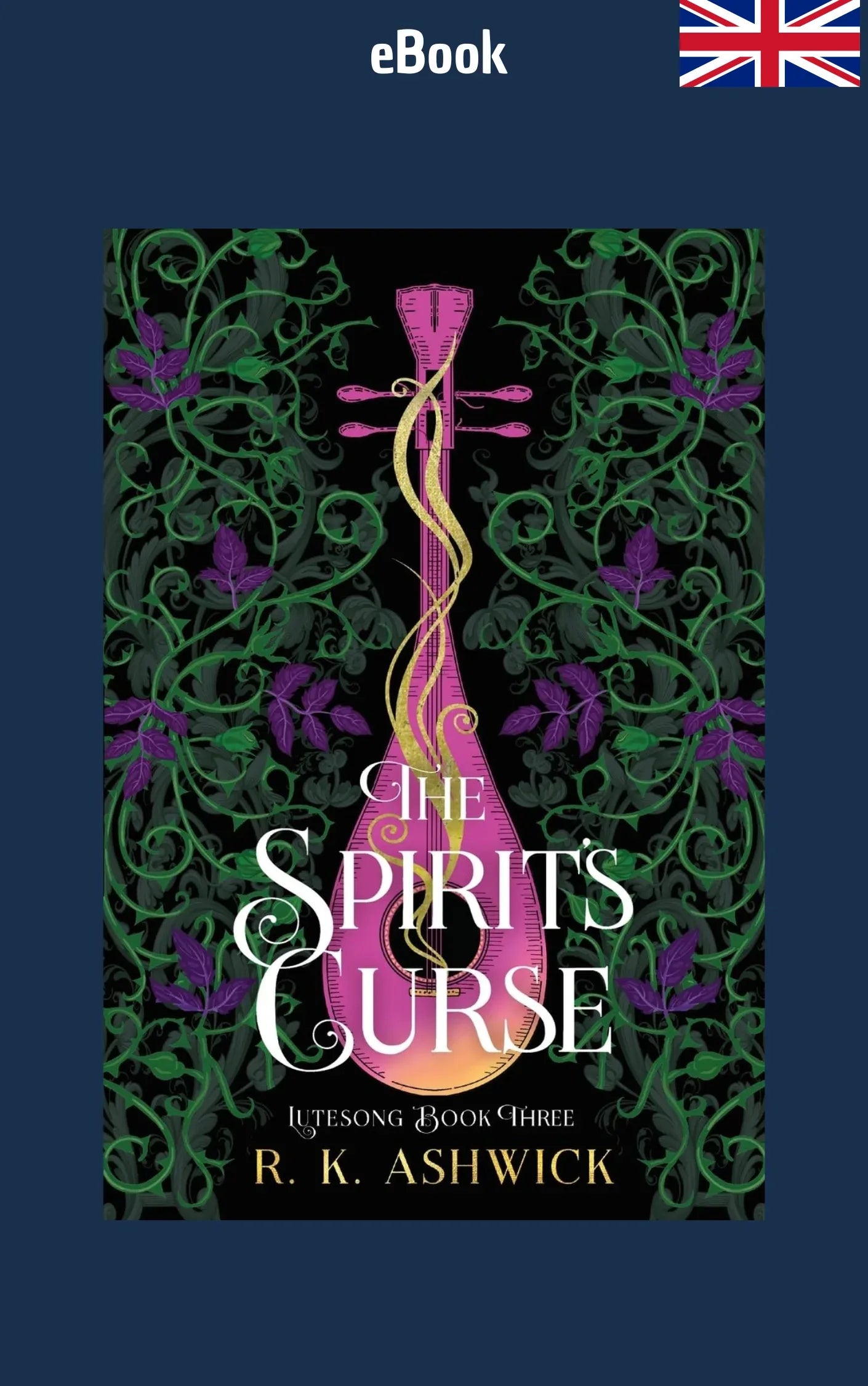 e-book - The Spirit's Curse (The Lutesong Series) - Book 3 of 3 - The Dreamer's Bookshop.