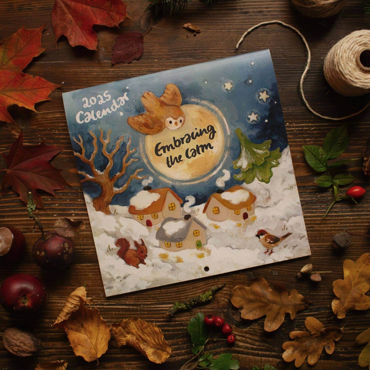 studiosatsch - De kalme kalender 2025 omarmen - The Dreamer's Bookshop.