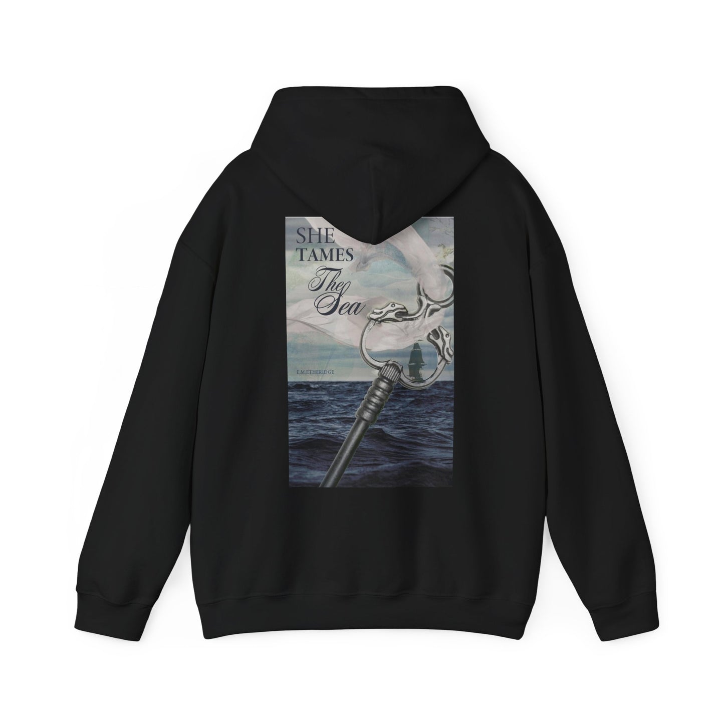 *SPECIAL RQST* Indie Books on the Road Hooded Sweatshirt - She Tames the Sea Cover