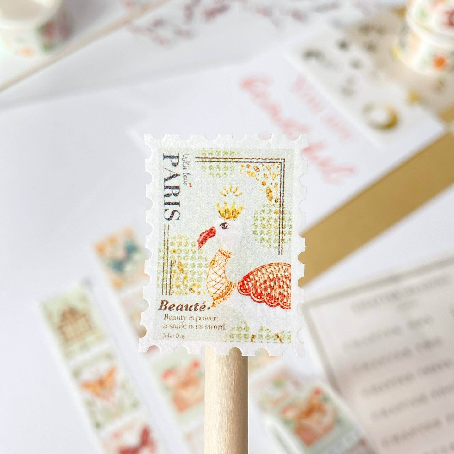 LETTOOn - Stempel Washi Tape - Dreamy Stamps - The Dreamer's Bookshop.