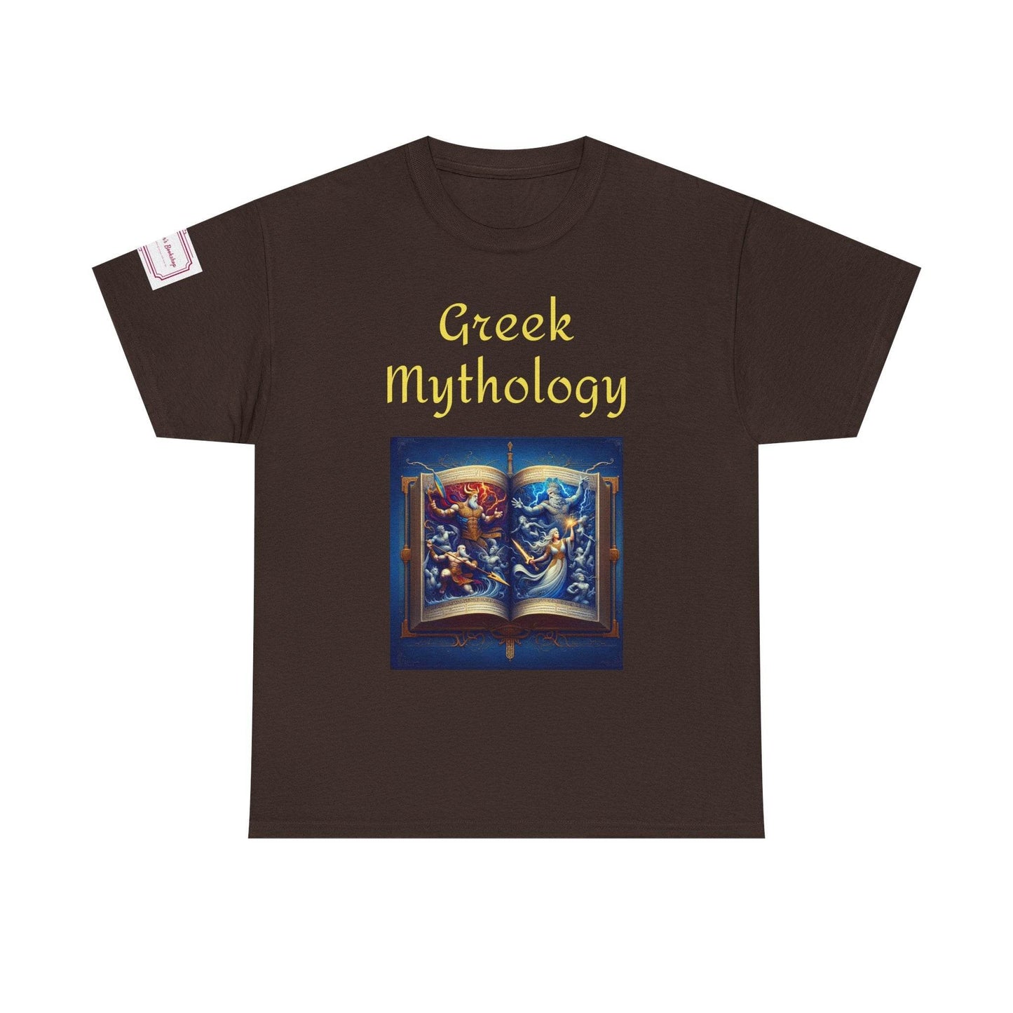History - Graphic Unisex Heavy Cotton Tee - Greek Mythology - The Dreamer's Bookshop.