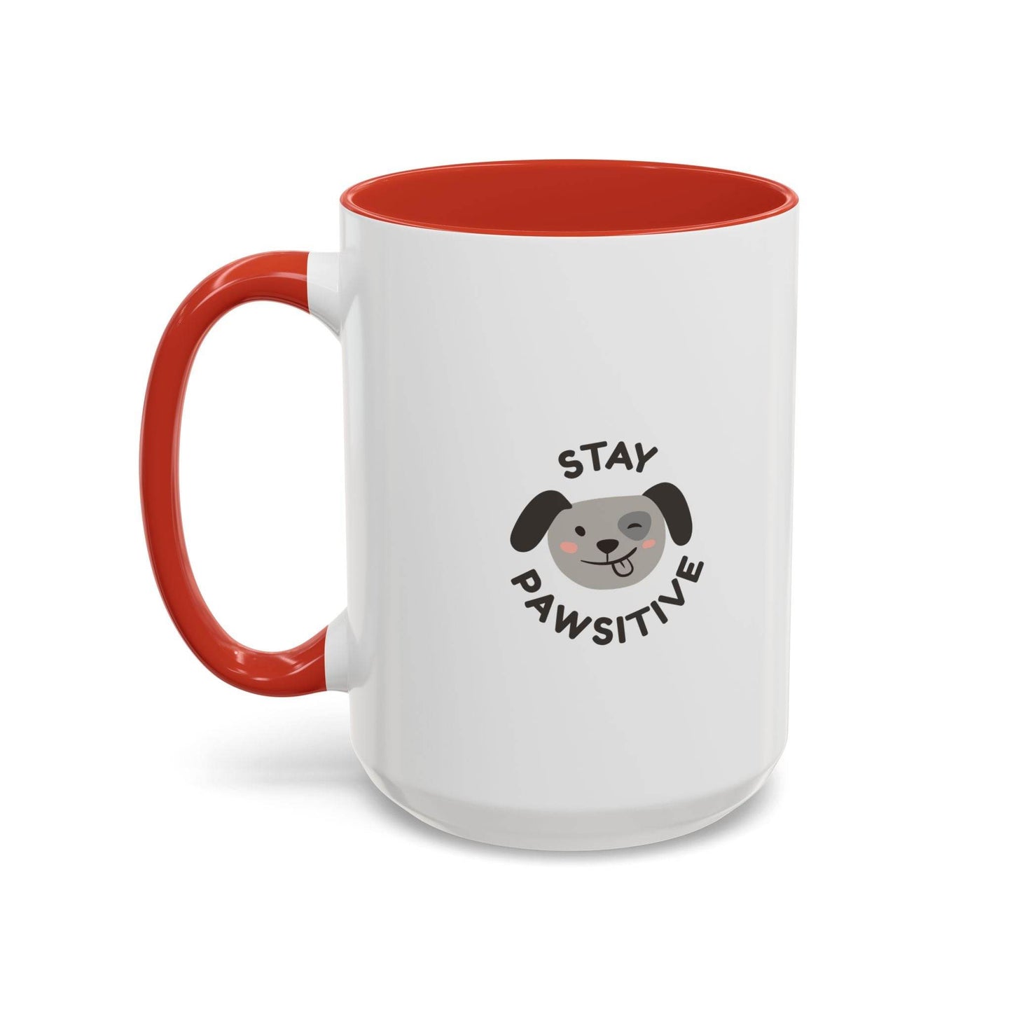 Cute Dog Pawsitive Coffee Mug - 11 & 15oz Drink and Behave - The Dreamer's Bookshop.