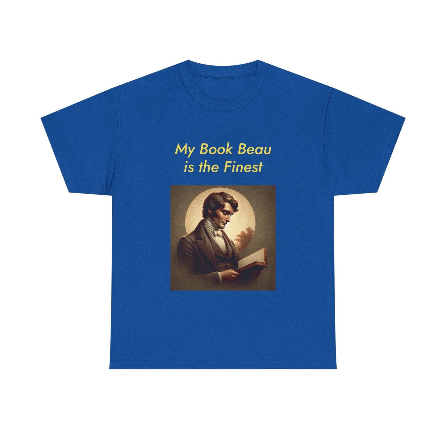 My Book Beau Unisex Heavy Cotton Tee - Perfect for Literature Lovers - The Dreamer's Bookshop.