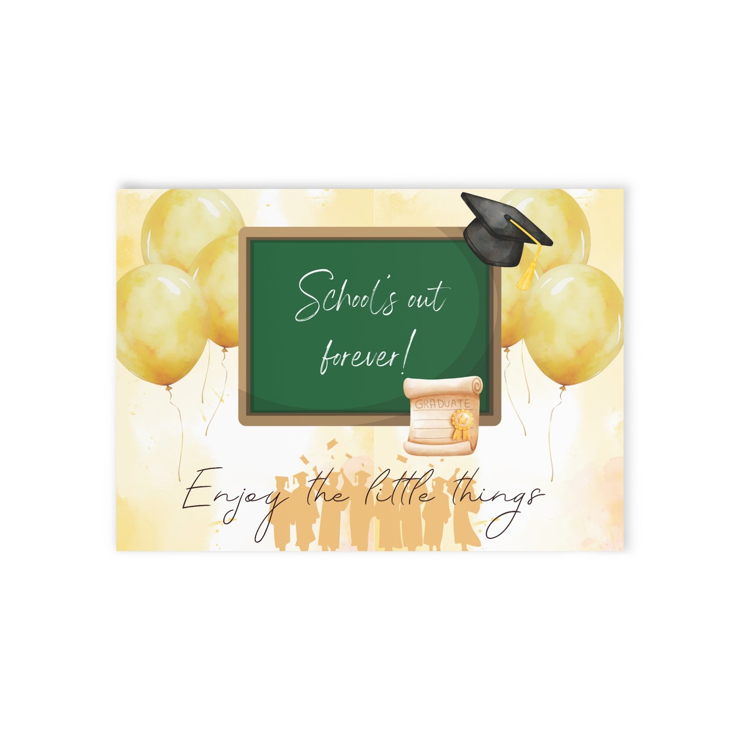 The Dreamer's Bookshop "Graduation" Enjoy the Little Things