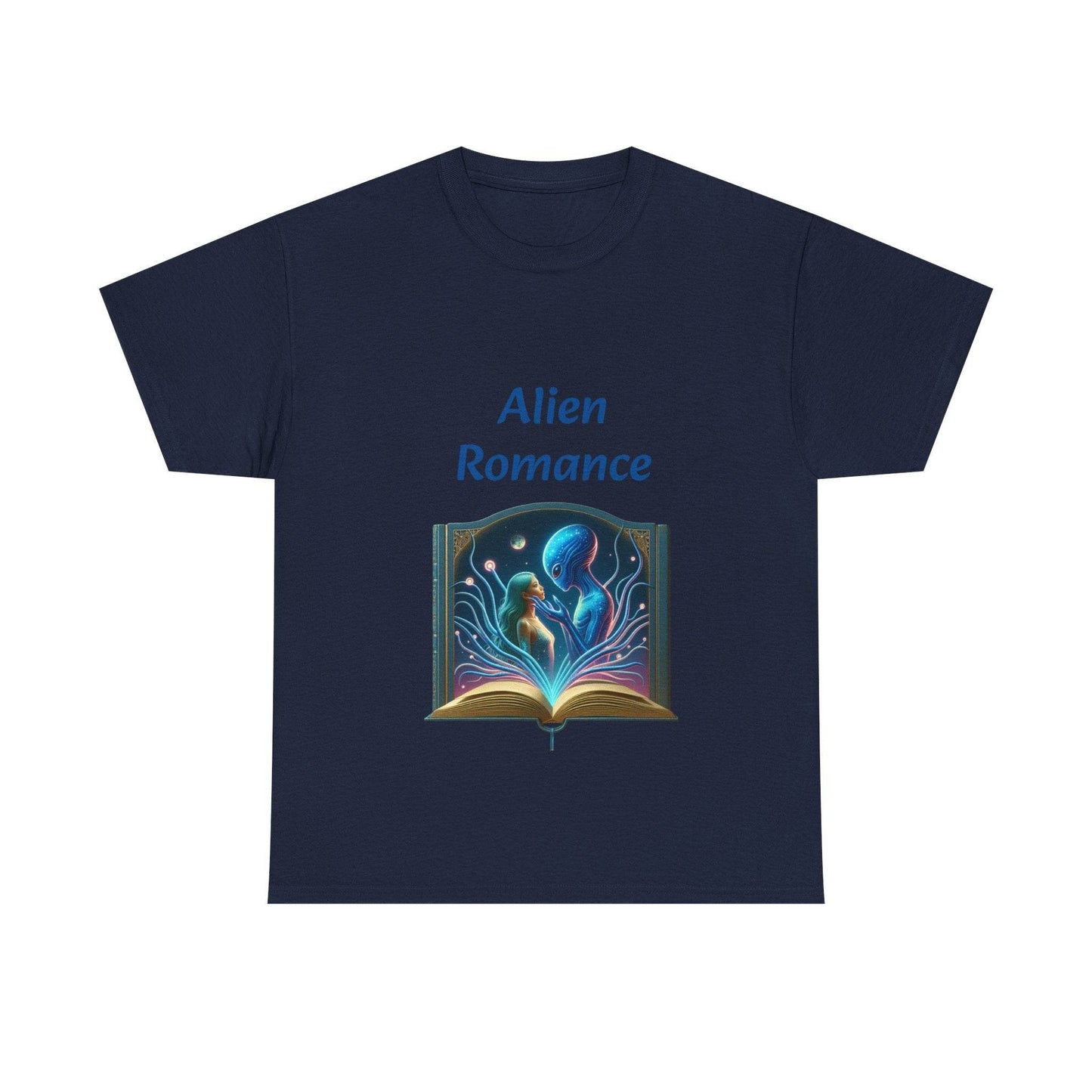 Sci-Fi - Unisex Heavy Cotton Tee - Alien Romance Books - The Dreamer's Bookshop.