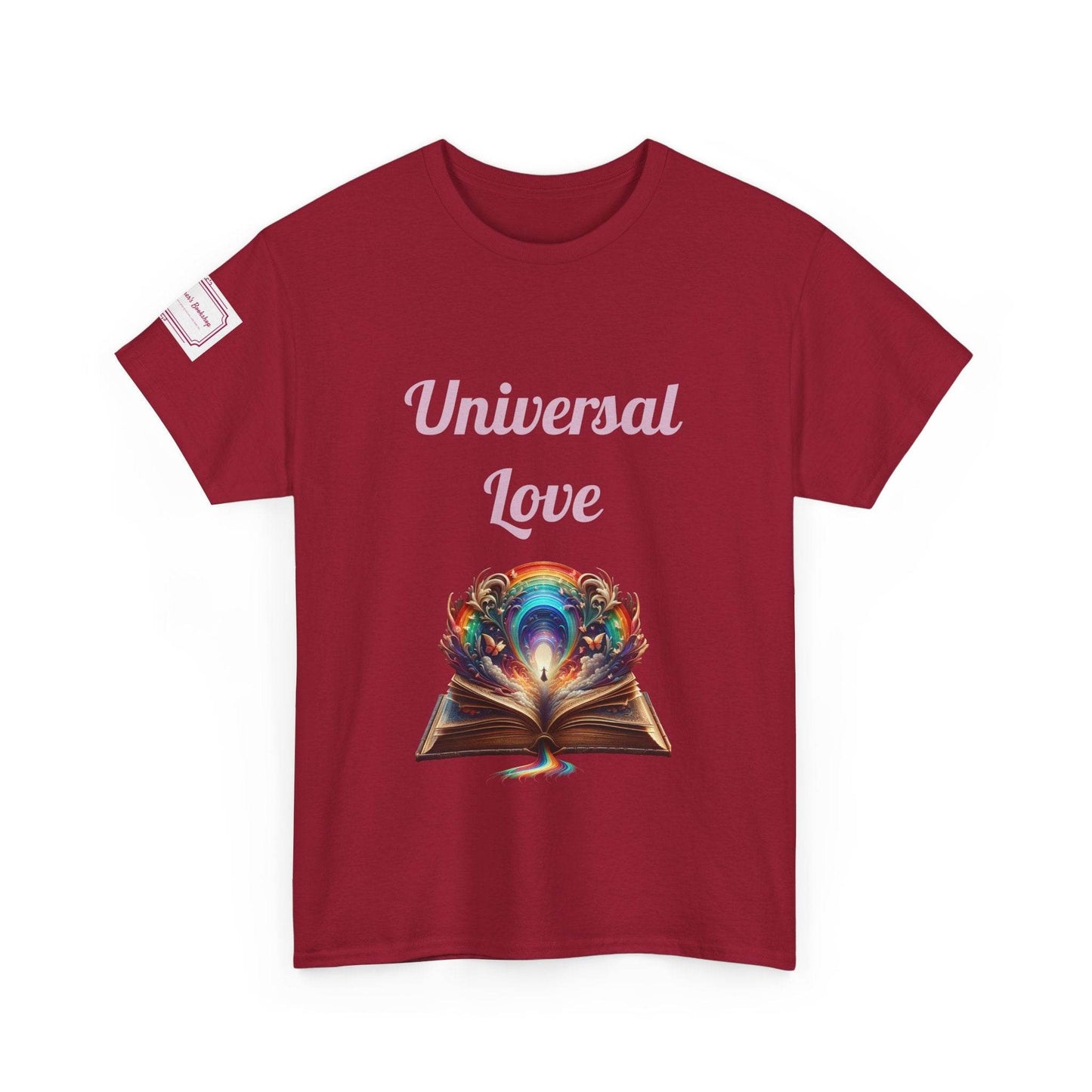 Universal Love - Graphic Unisex Heavy Cotton Tee - Queer Romance Books - The Dreamer's Bookshop.