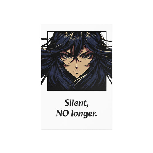 The Dreamer's Bookshop Survivor "Silent, NO longer" Art Print Card - The Dreamer's Bookshop.