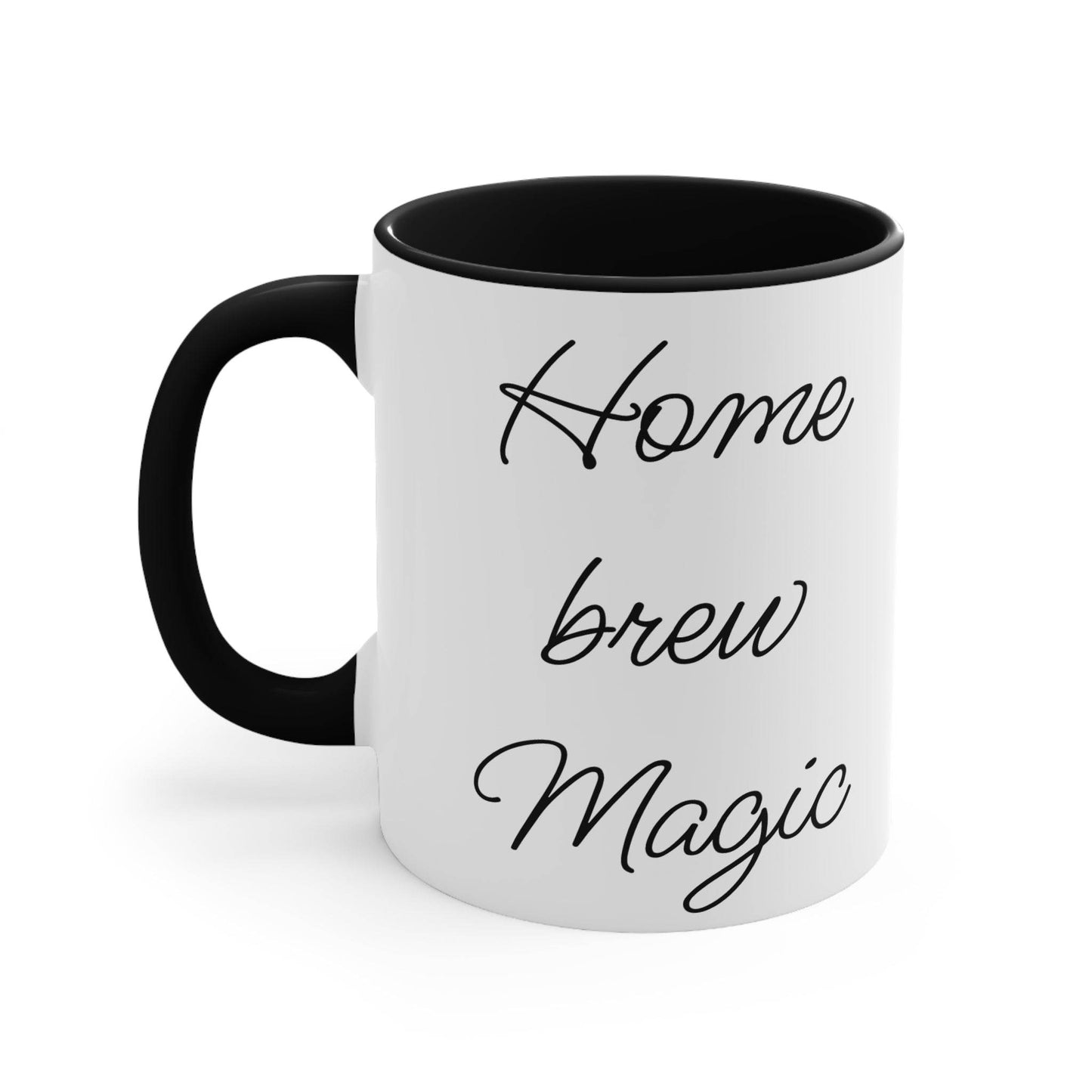 Funny Accent Mug - 11oz Home brew Magic Cats - The Dreamer's Bookshop.