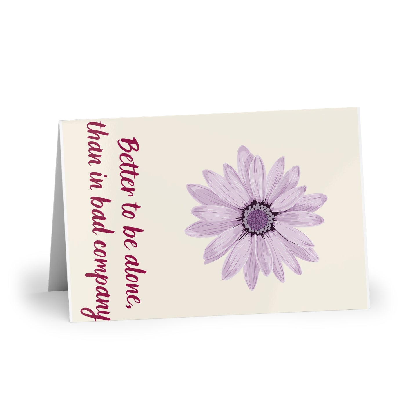 The Dreamer's Bookshop - Love Yourself Card "Better Alone" - The Dreamer's Bookshop.