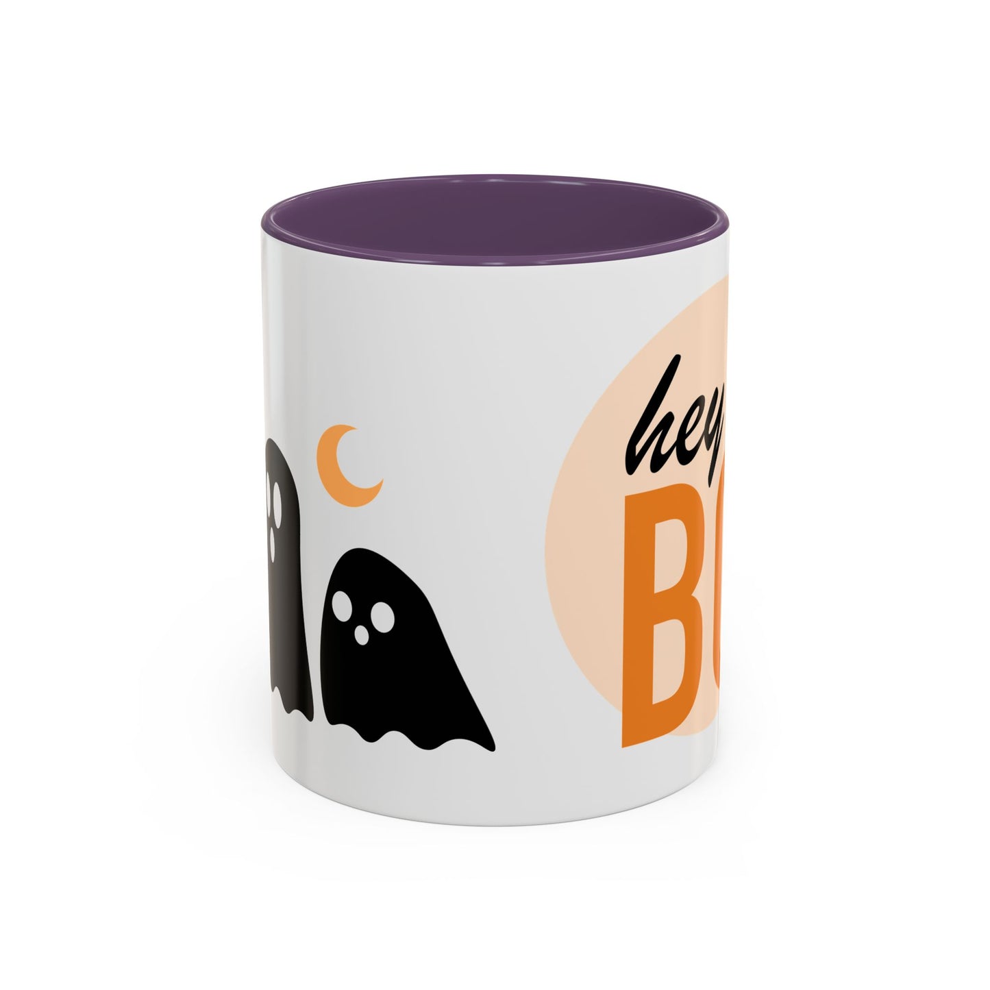 Hey Boo - Spooky Coffee Mug - Halloween Gift for Book Lovers