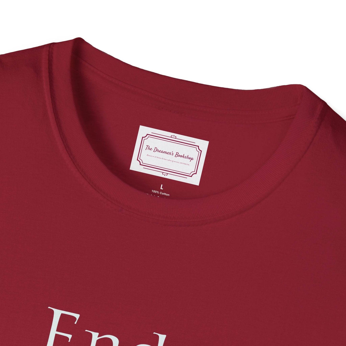 Endometriosis Warrior Unisex Softstyle T-Shirt - Embrace Your Battles - The Dreamer's Bookshop.