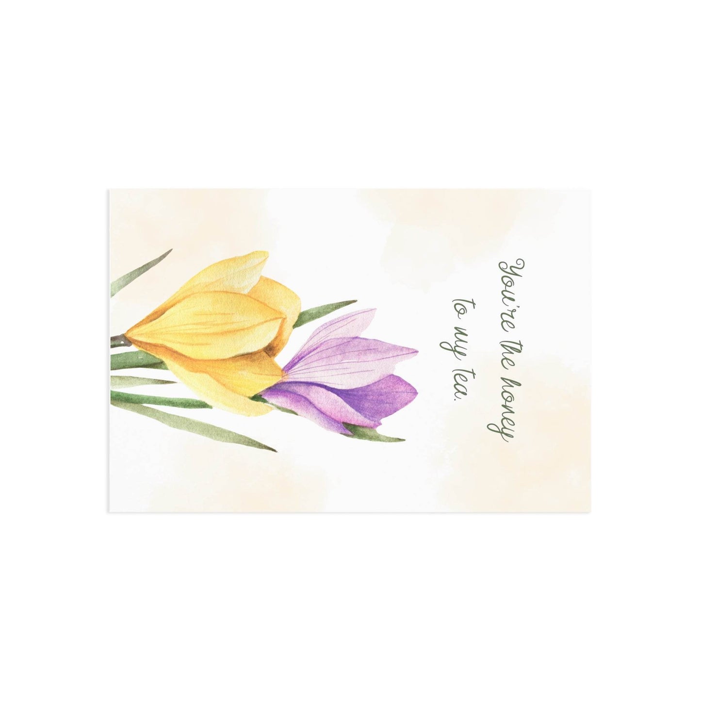 The Dreamer's Bookshop Affection "You're the Honey" Art Print Card - The Dreamer's Bookshop.