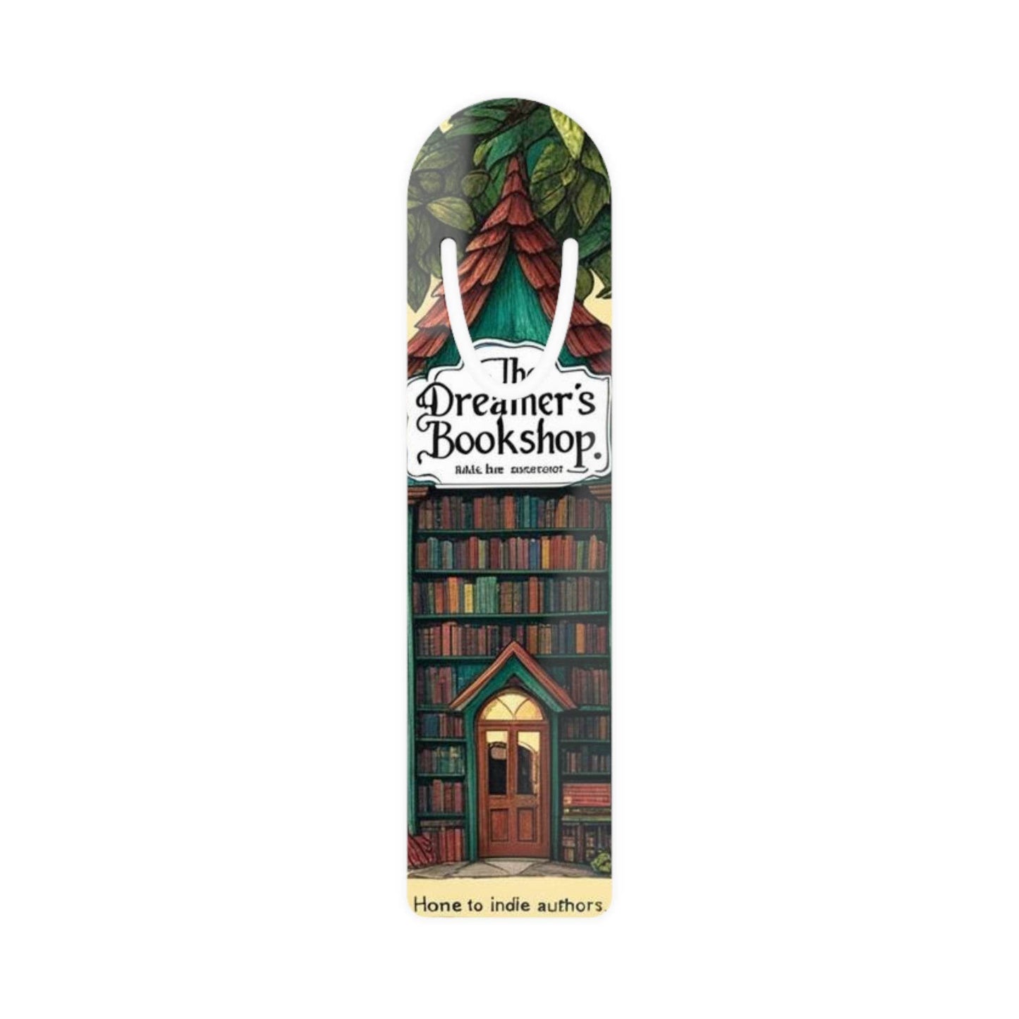 The Dreamer's Bookshop Metal Bookmark - Perfect Gift for Book Lovers - The Dreamer's Bookshop.