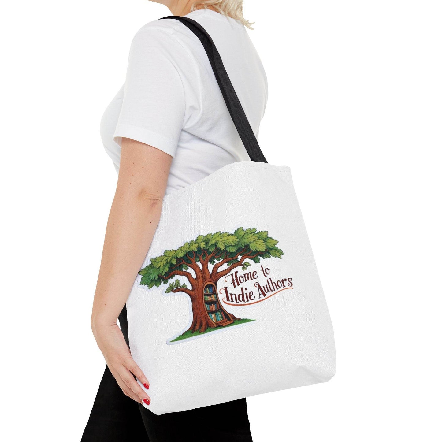 Literary Tote Bag - Home to Indie Authors & The Dreamer's Bookshop Designs - The Dreamer's Bookshop.