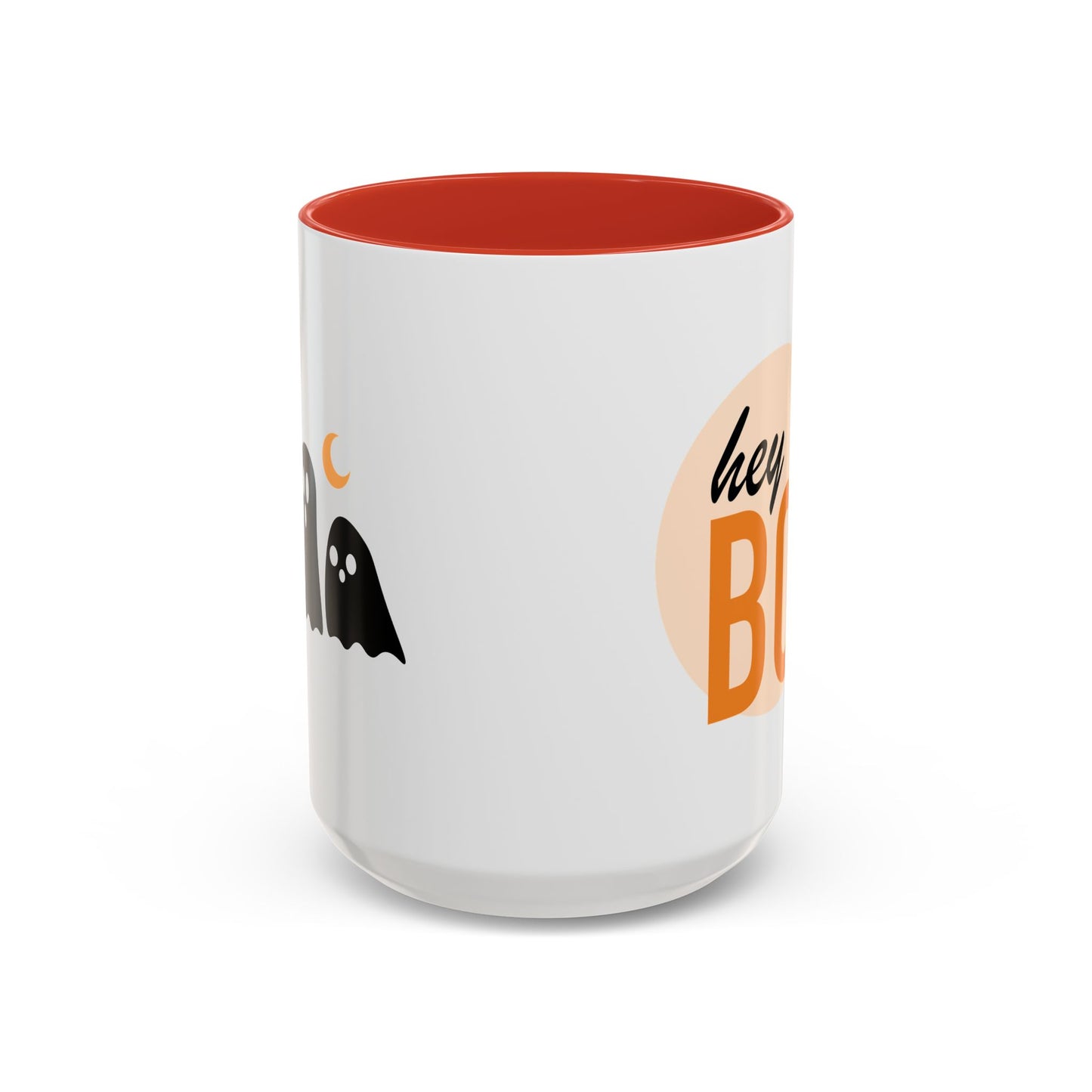 Hey Boo Spooky Coffee Mug - 11oz & 15oz Halloween