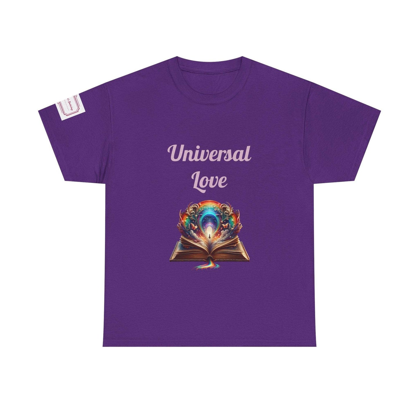 Universal Love - Unisex Heavy Cotton Tee - Queer Romance Books - The Dreamer's Bookshop.