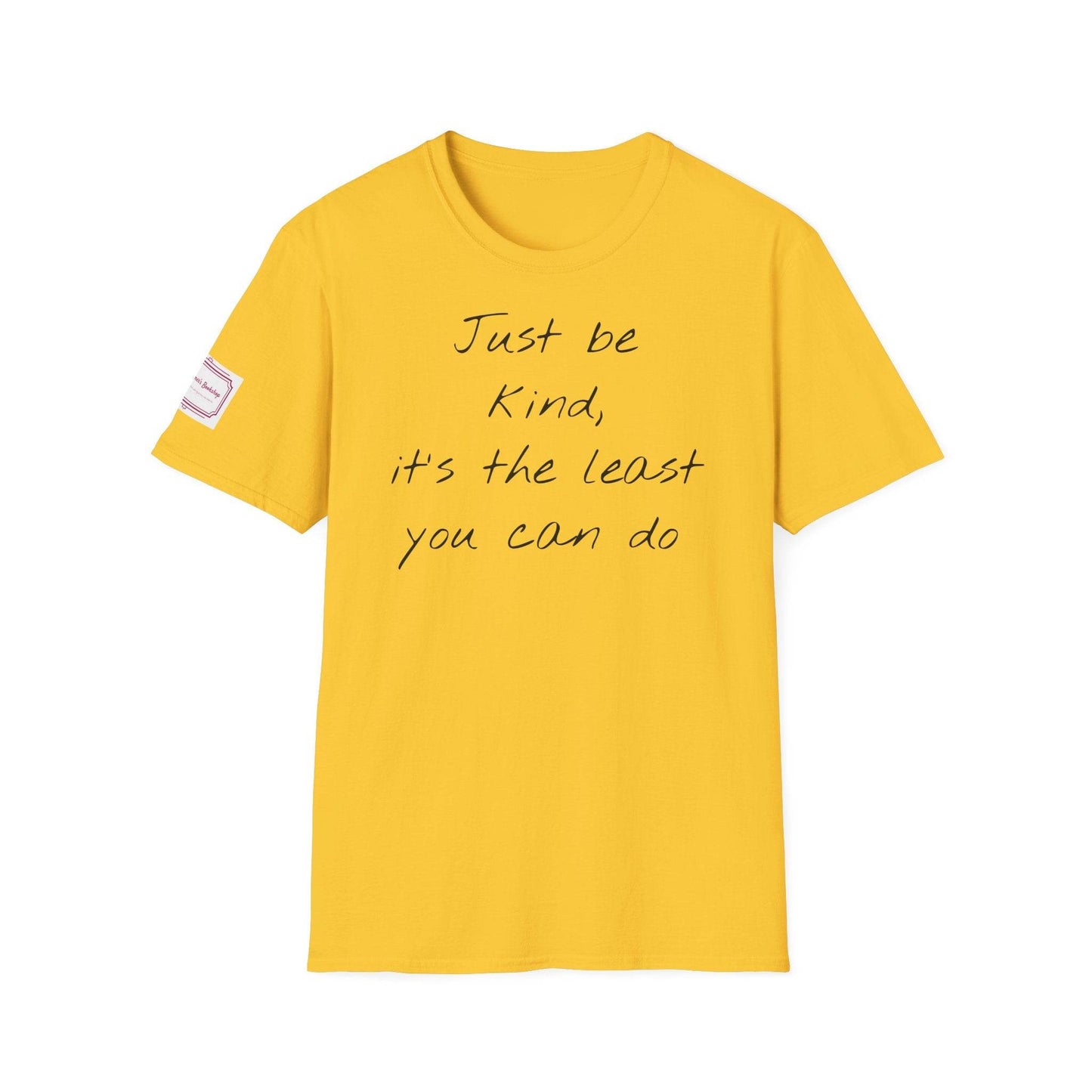 Unisex Softstyle T-Shirt - Be Kind Design for Book Lovers - The Dreamer's Bookshop.