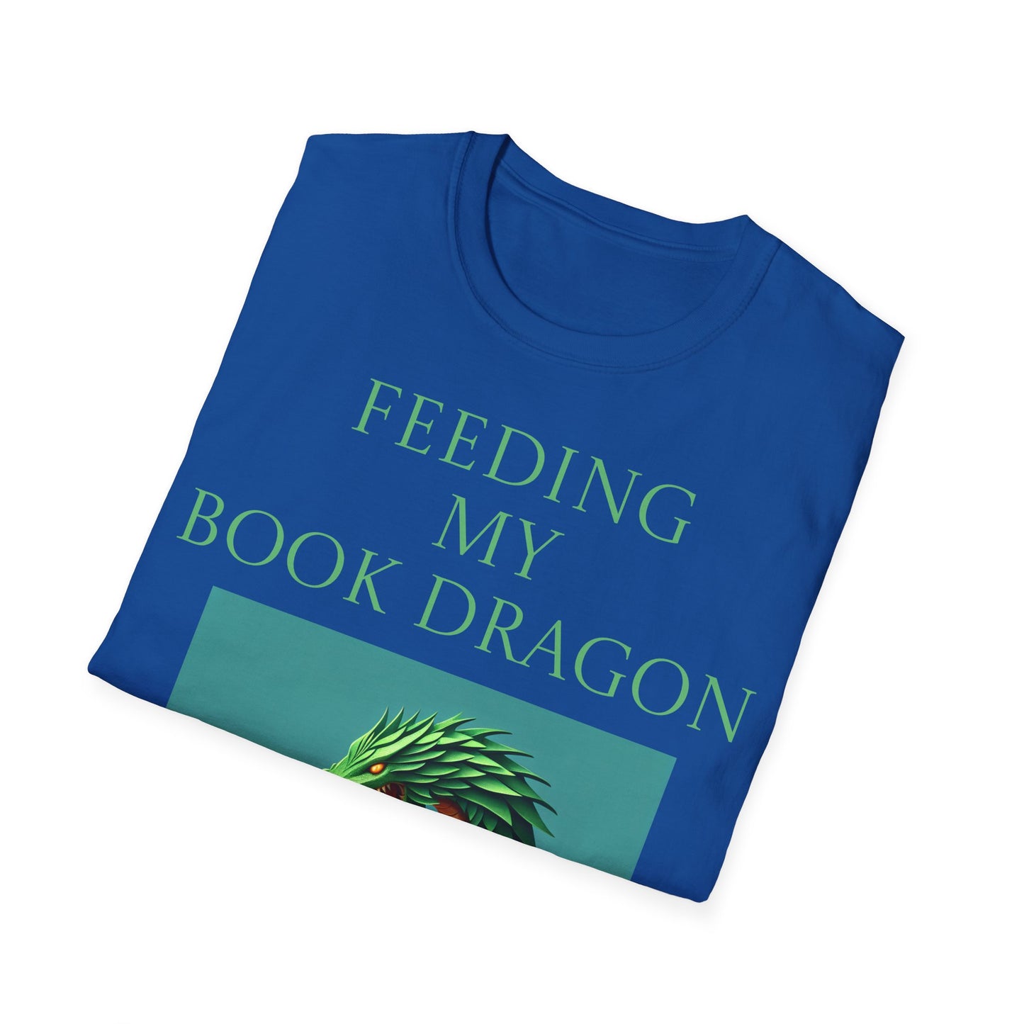 Unisex -Inspired T-Shirt - "Book Dragon" - Perfect for Book Lovers - The Dreamer's Bookshop.