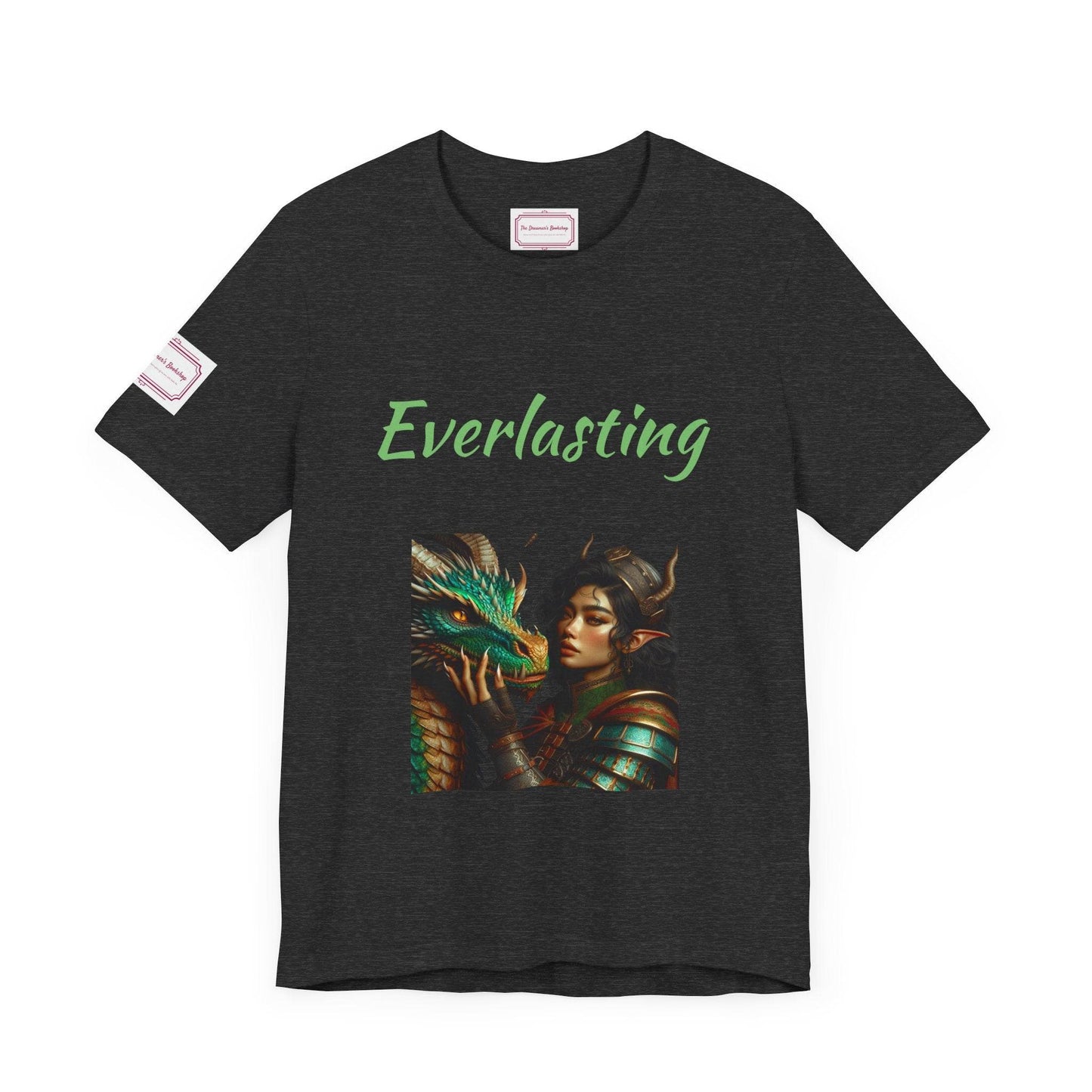 Everlasting Tee - Fun Short Sleeve Shirt for Writers & Book Lovers - The Dreamer's Bookshop.